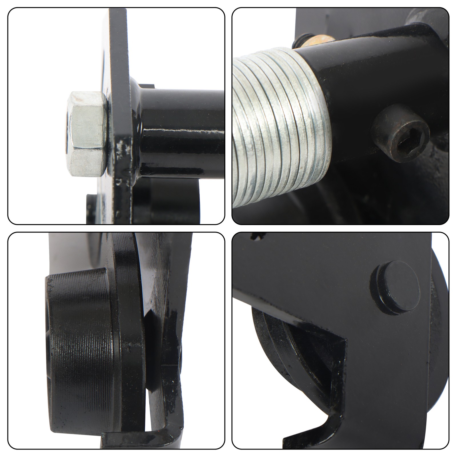 1100lb/0.5t I-Beam Trolley Alloy Steel Double Wheel I-Beam Flange Width 55-135mm
