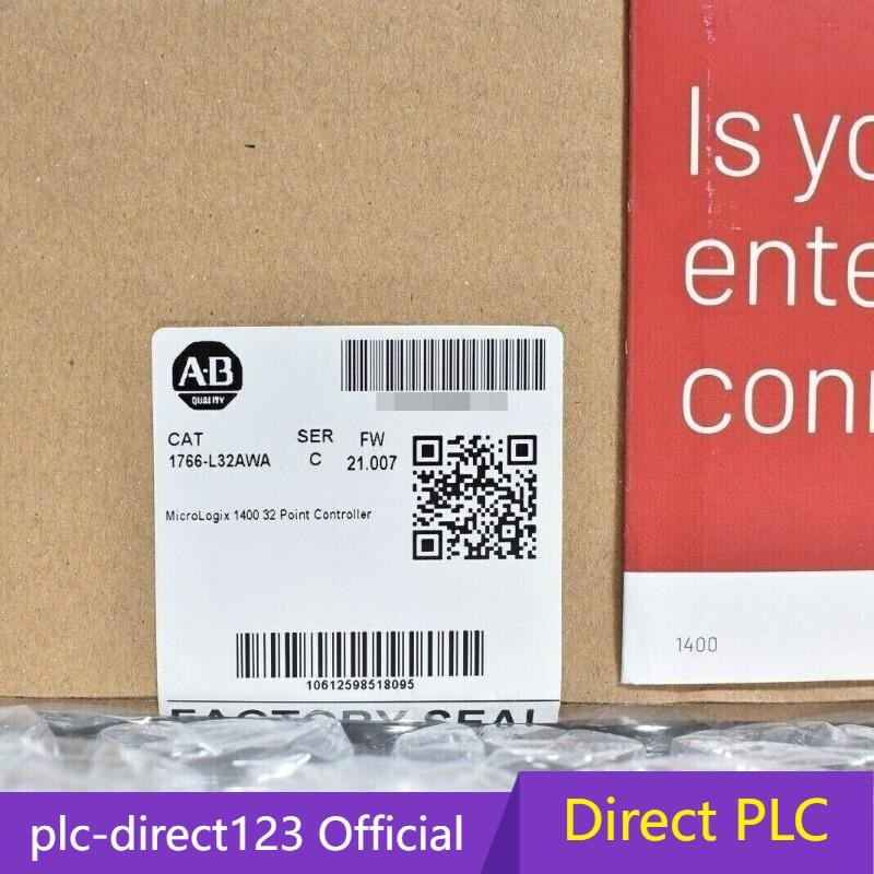 New Sealed AB 1766-L32AWA MicroLogix 1400 32 Point Controller US Free Tax