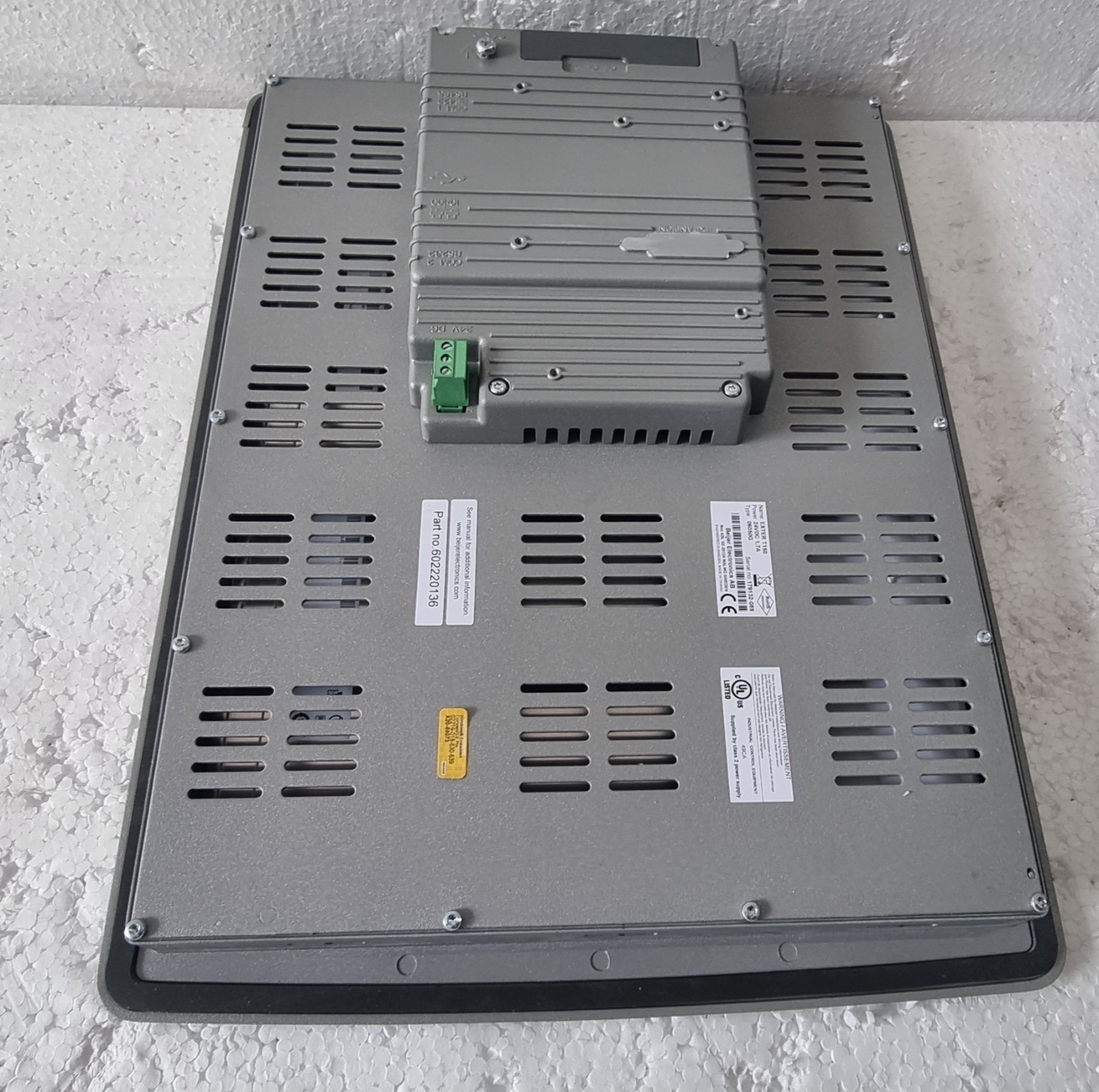 BEIJER ELECTRONICS EXTER T150 PART NUMBER : 06050G HMI DISPLAY