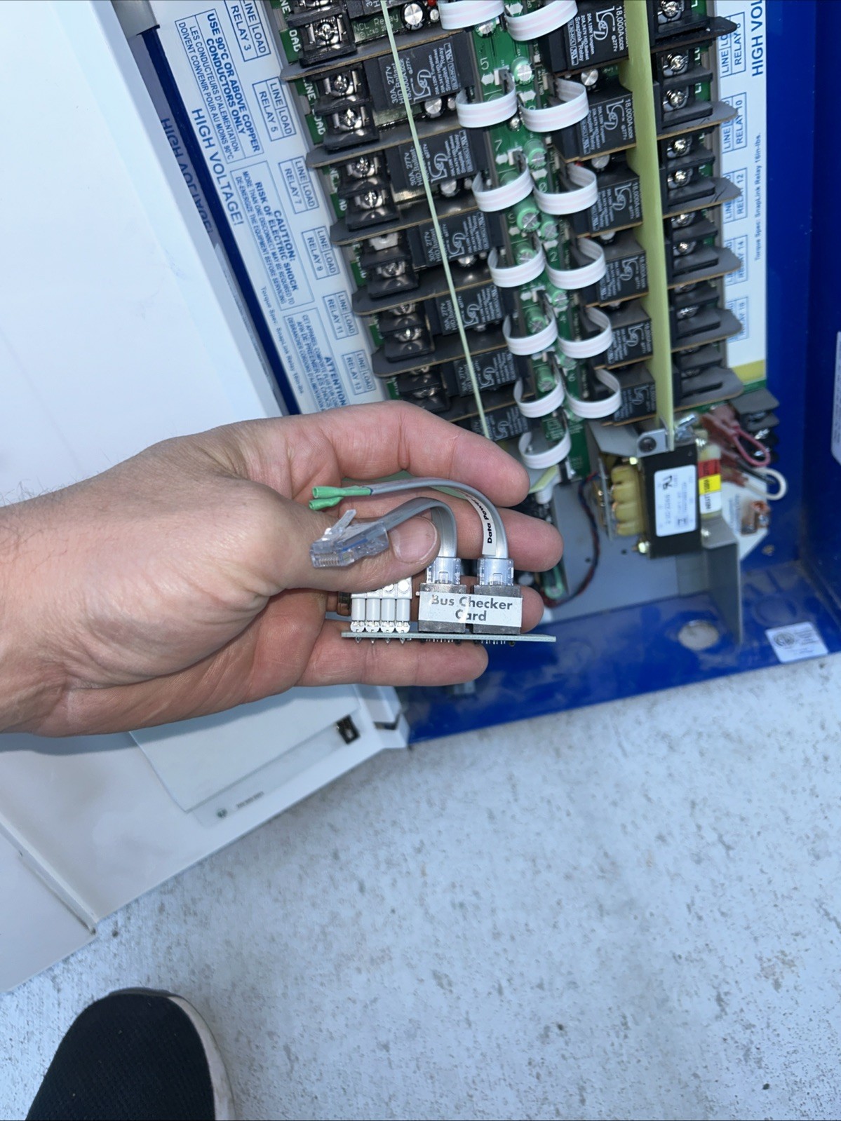 Lighting Control The Blue Box Smart Relay Panel GR1416LT 8/16 Relay