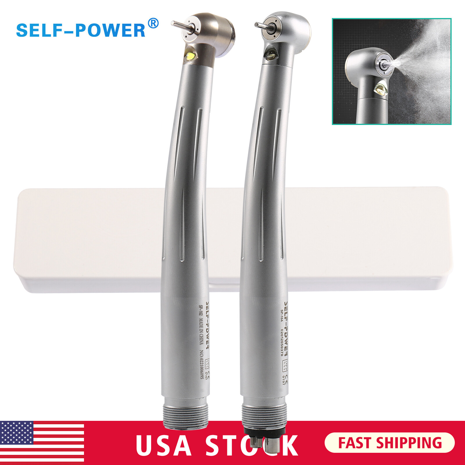 Estilo NSK Dental Pieza mano LED de alta velocidad Pana MAX EK LED 2 & 4Hole PDM