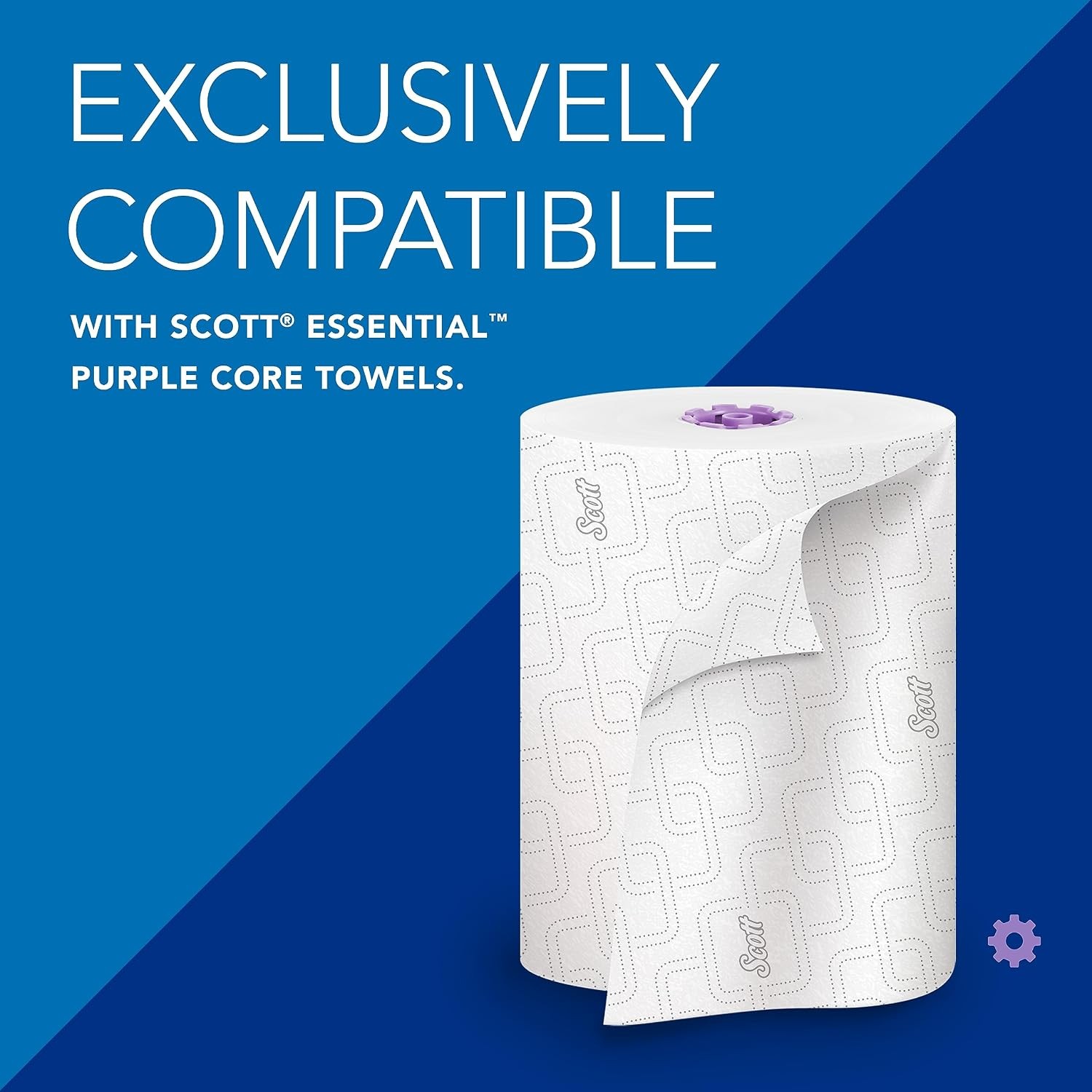 Scott Essential Manual Hard Roll Towel Dispenser: ADA, Battery-Free