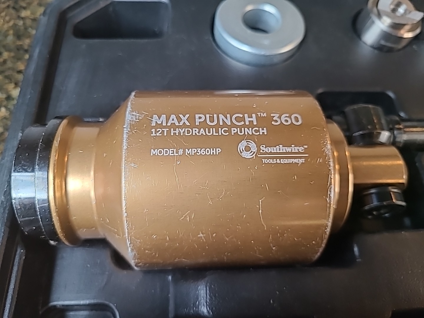 Southwire MP360SDPRO Max Punch 360 Lightweight Stainless Steel – 1/2″ – 2″