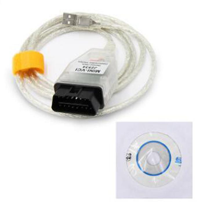1PC MINI VCI V15.00.028 FT232RL OBD Diagnostics Cable for Toyota TIS Techstream