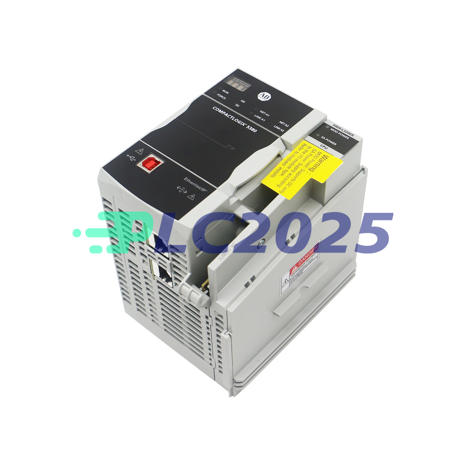 NEW Sealed Allen Bradley 5069-L320ER CompactLogix 2MB 16 I/Os Enet Controller