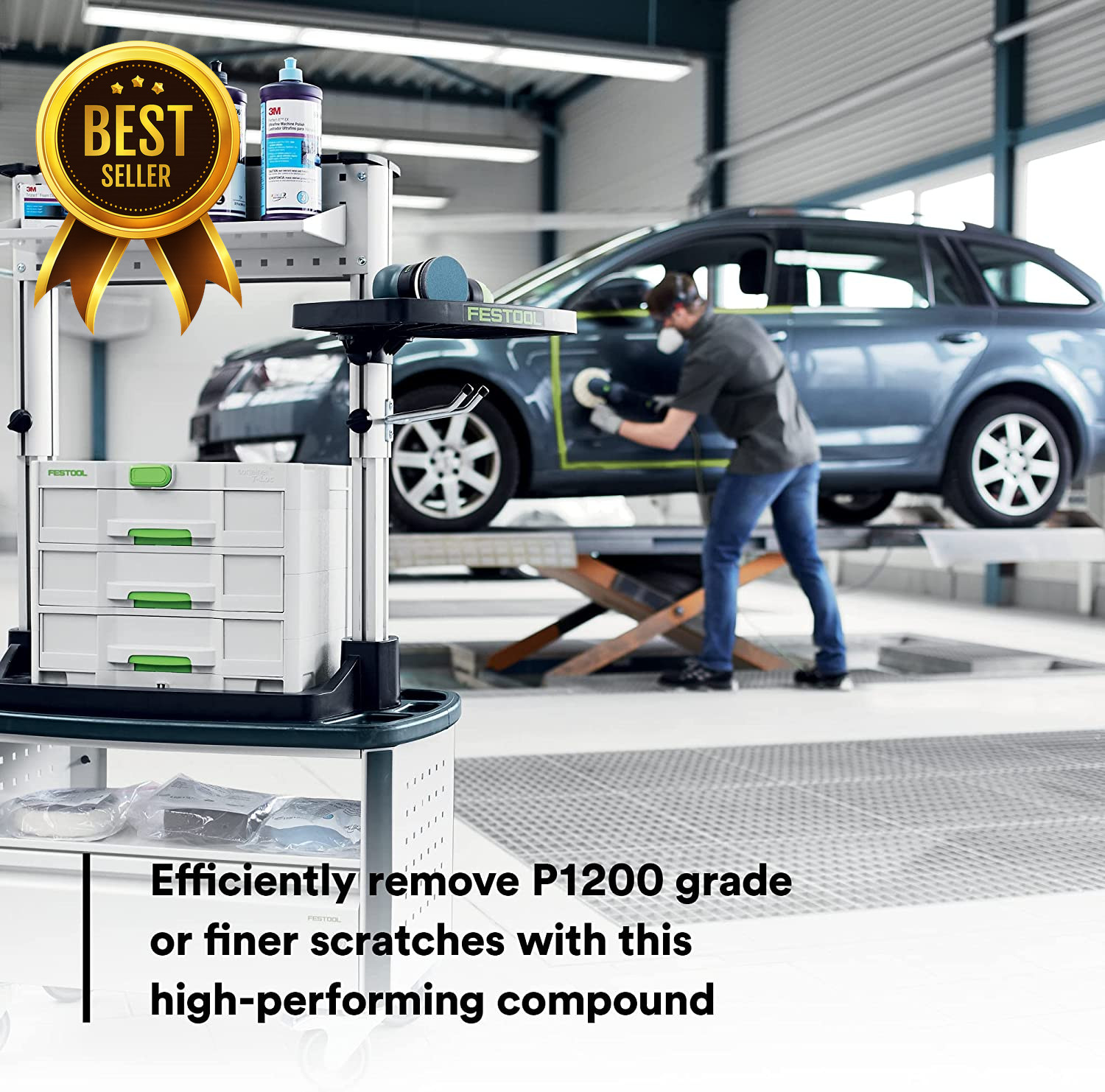 Rubbing Compound 32oz Fast Cutting Automotive Polish Compound High Performance