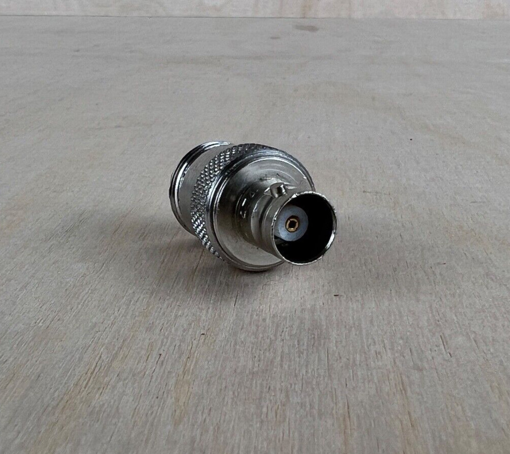 HP 1250-1474 – BNC-Female to N-Female Coaxial Adapter Connector