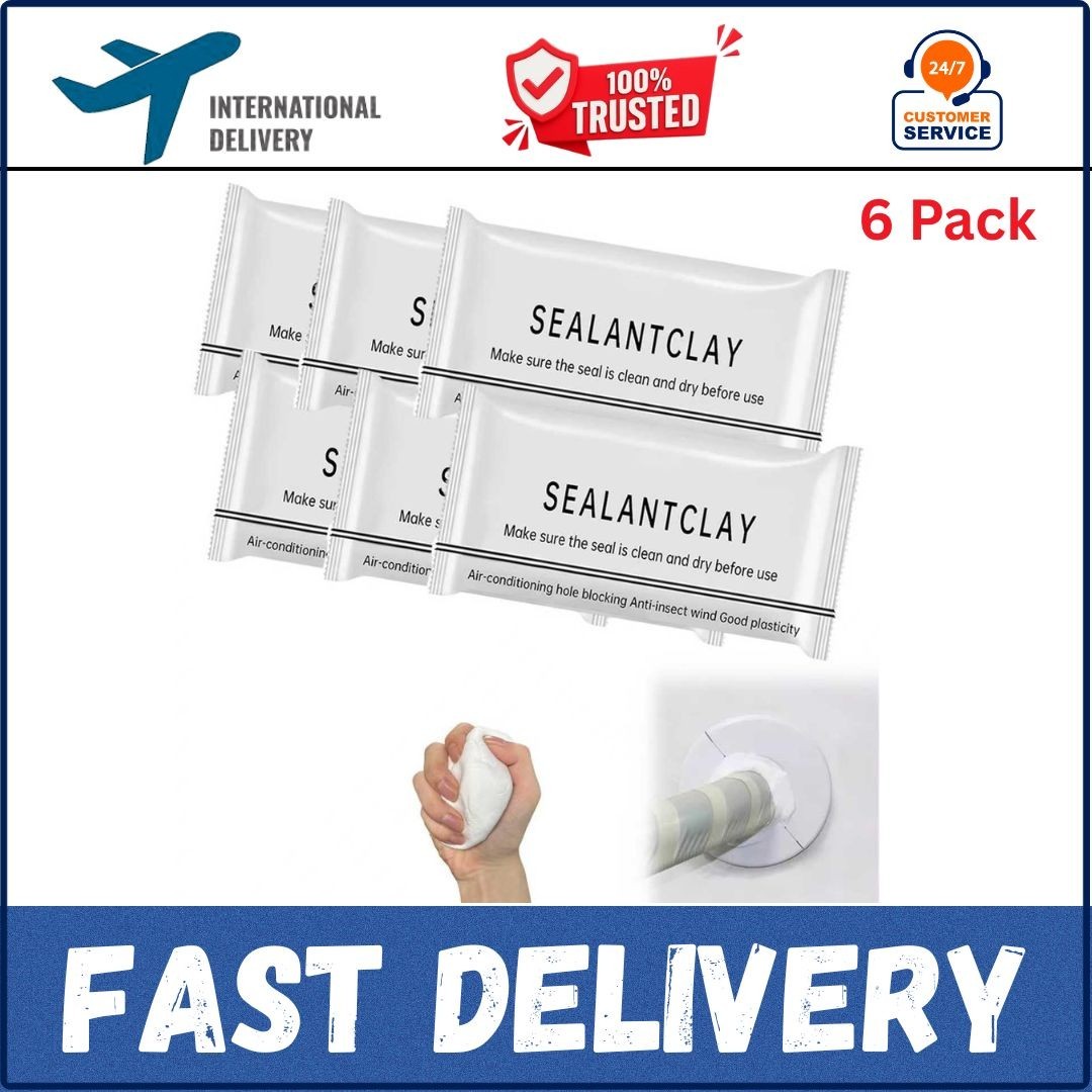 2026 Upgraded Moldable Sealant Clay Faster Drying 6-Pack Sealant Mastic New