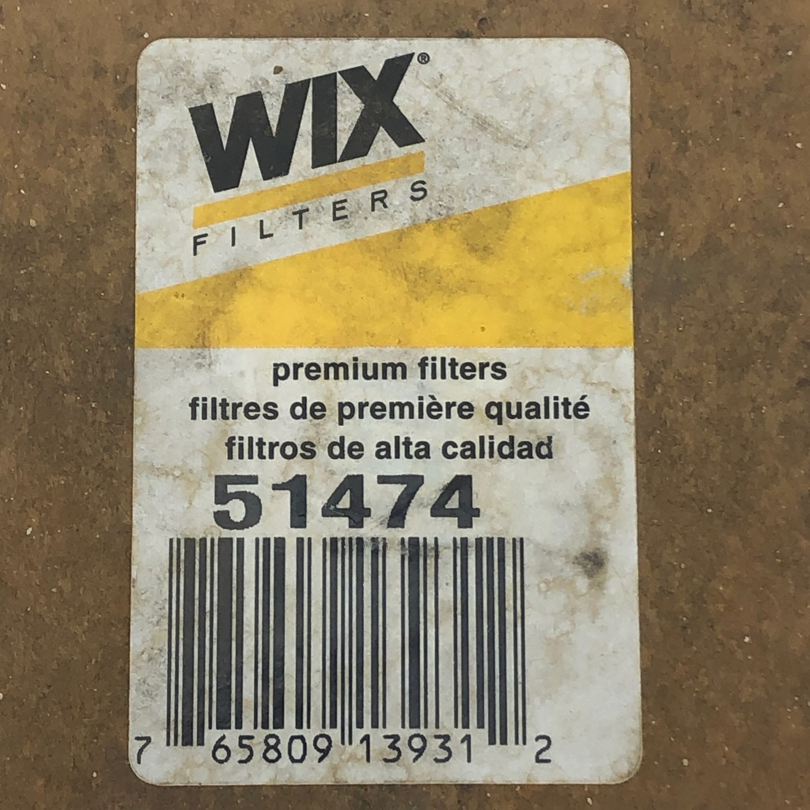 WIX 51474 Hydraulic Filter 20 Micron Spin-On Transmission Oil NAPA Gold 1474 2PC