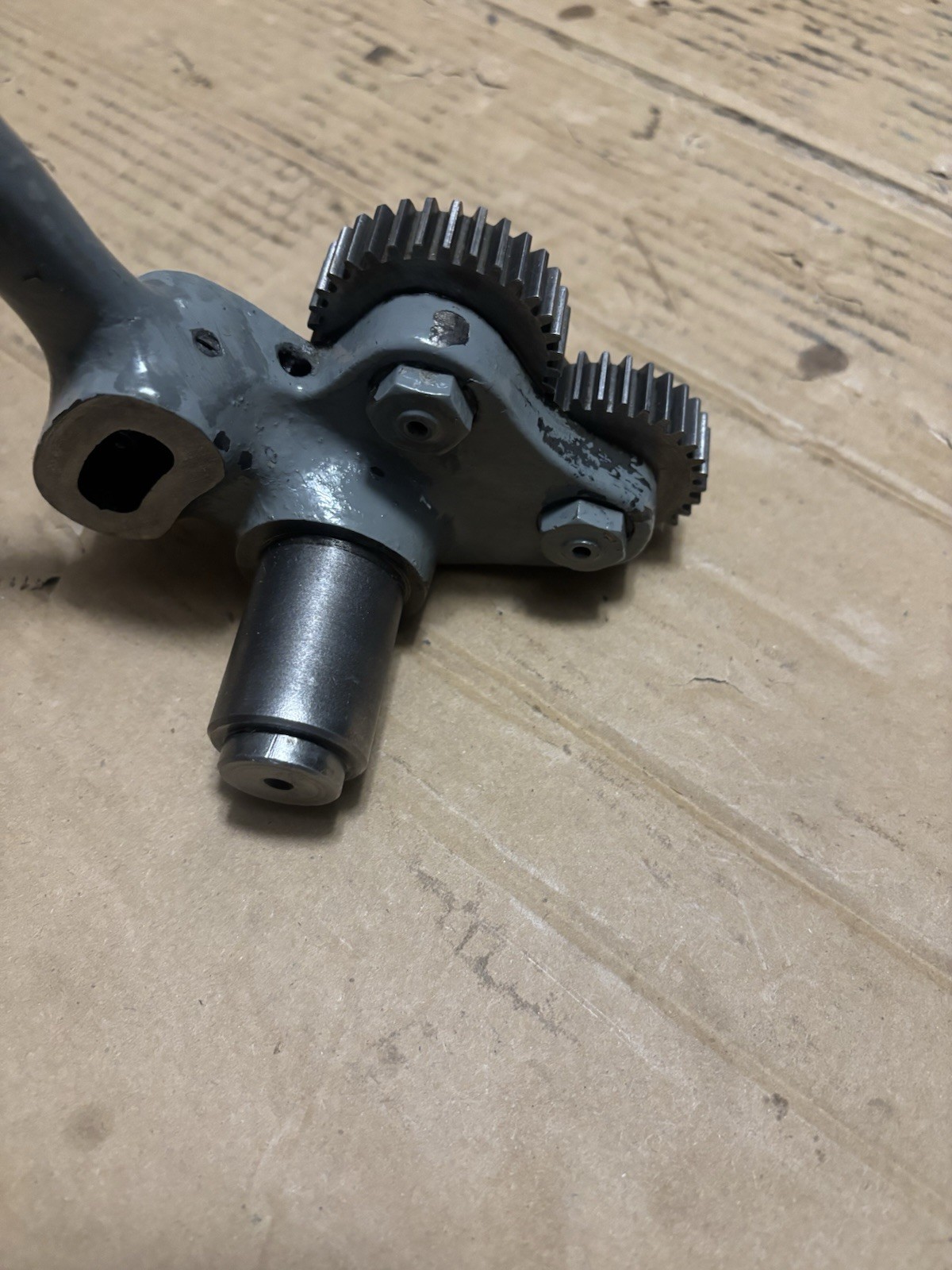 South Bend 9″ Forward Reverse Lever With Gears, Lathe, Machine shop