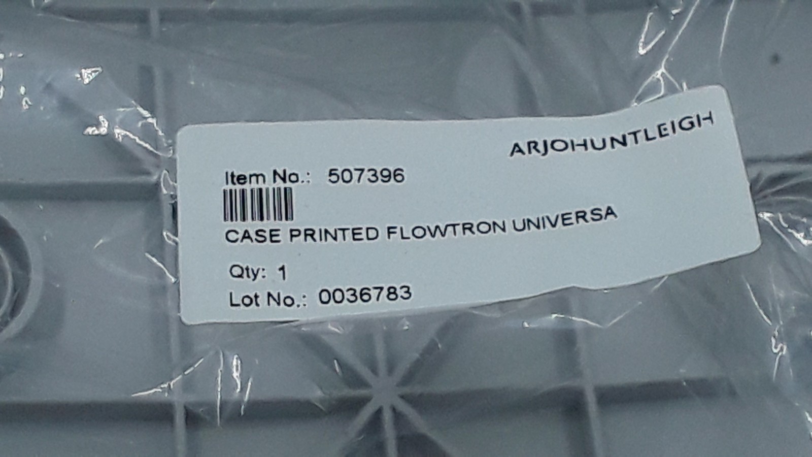 Arjo Case Printed Flowtron Universal Item No. 507396