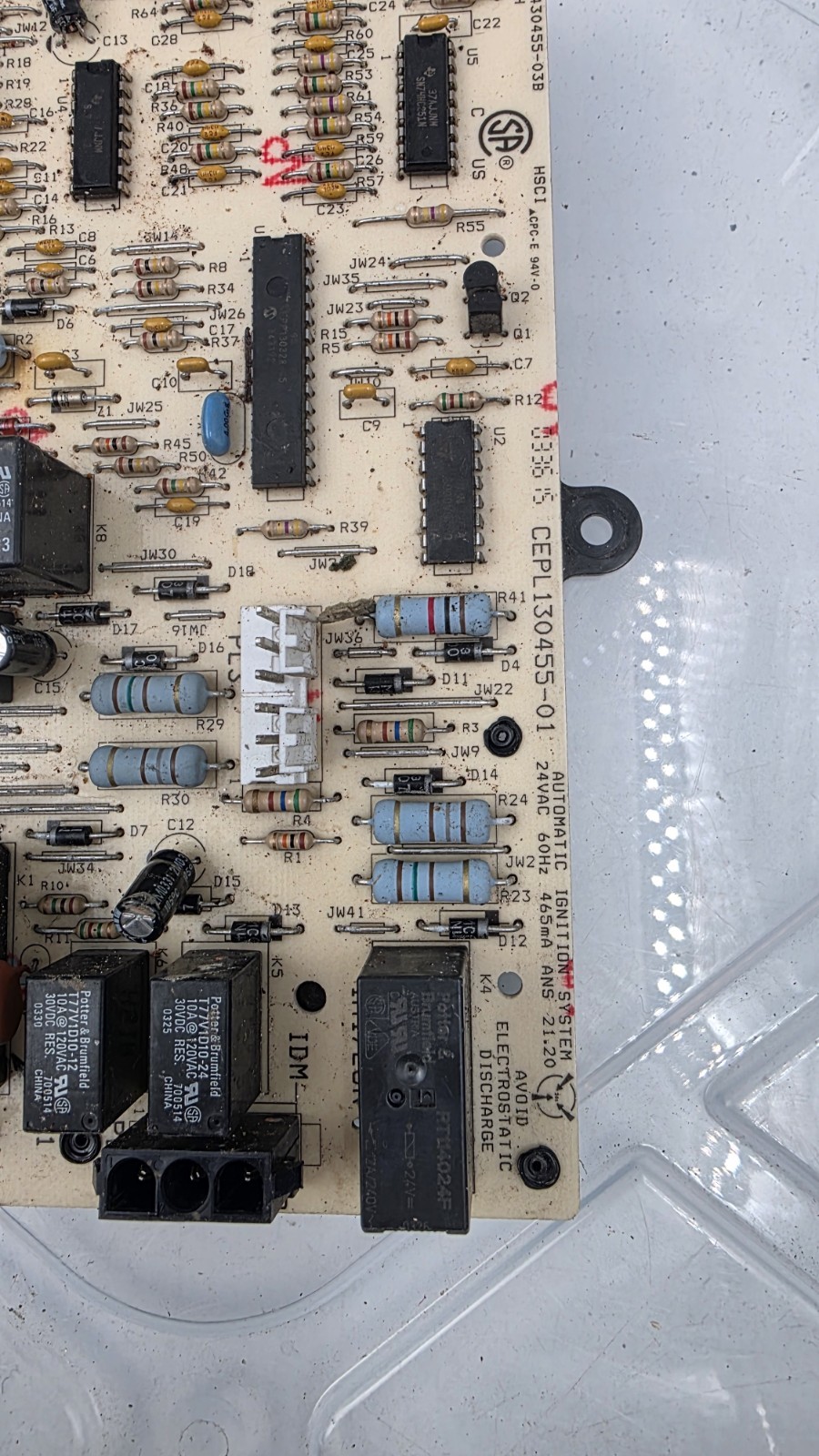 Furnace Control Circuit Board CEBD430455-03B CEPL130455-01 Carrier Bryant