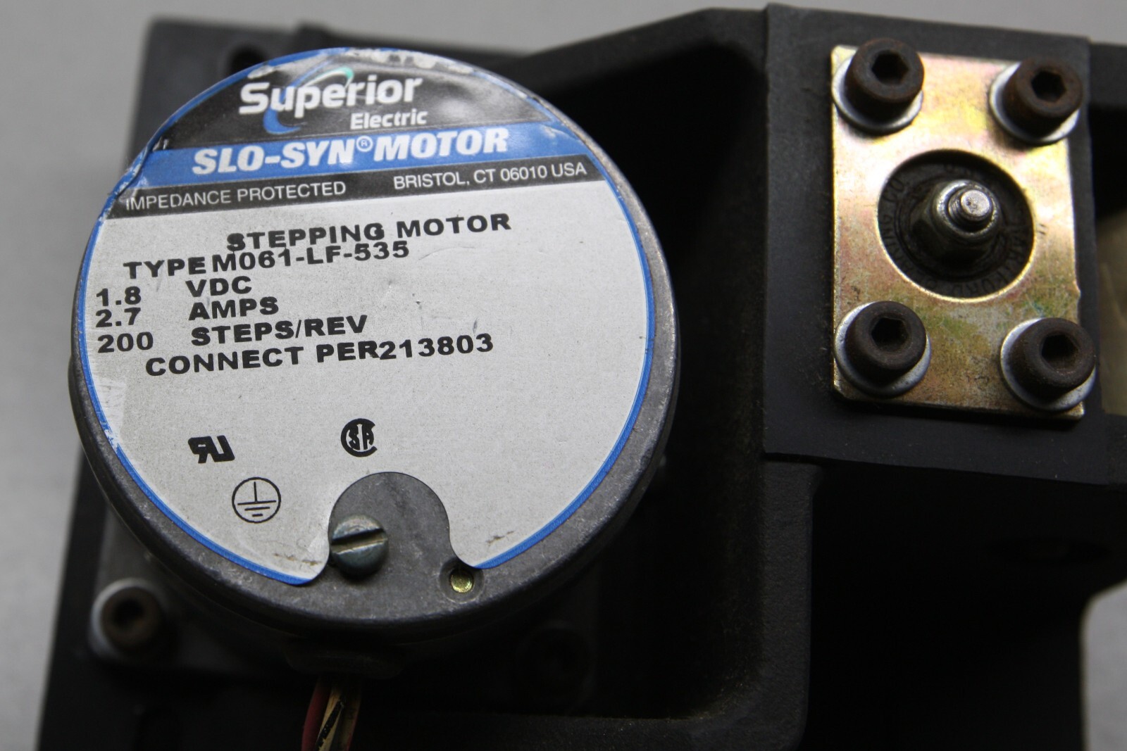 Gerber Edge 2 II Z Axis Motor ASM Superior M061-LF-535 Stepper Stepping Motor