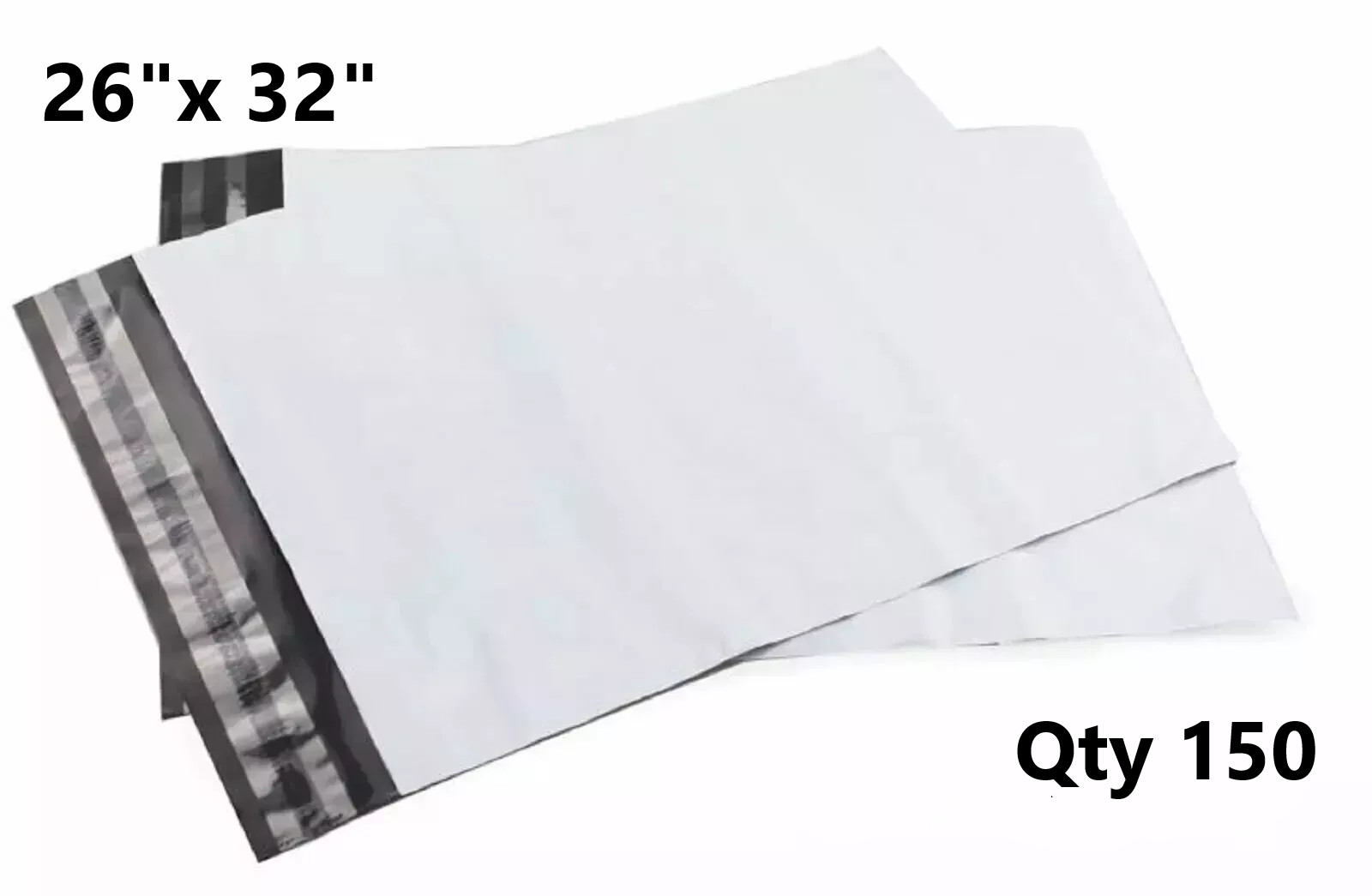 Poly Mailers Plastic Mailing Bags 12×15.5 14.5×19 24×24 17.5×20 26×32 19×24