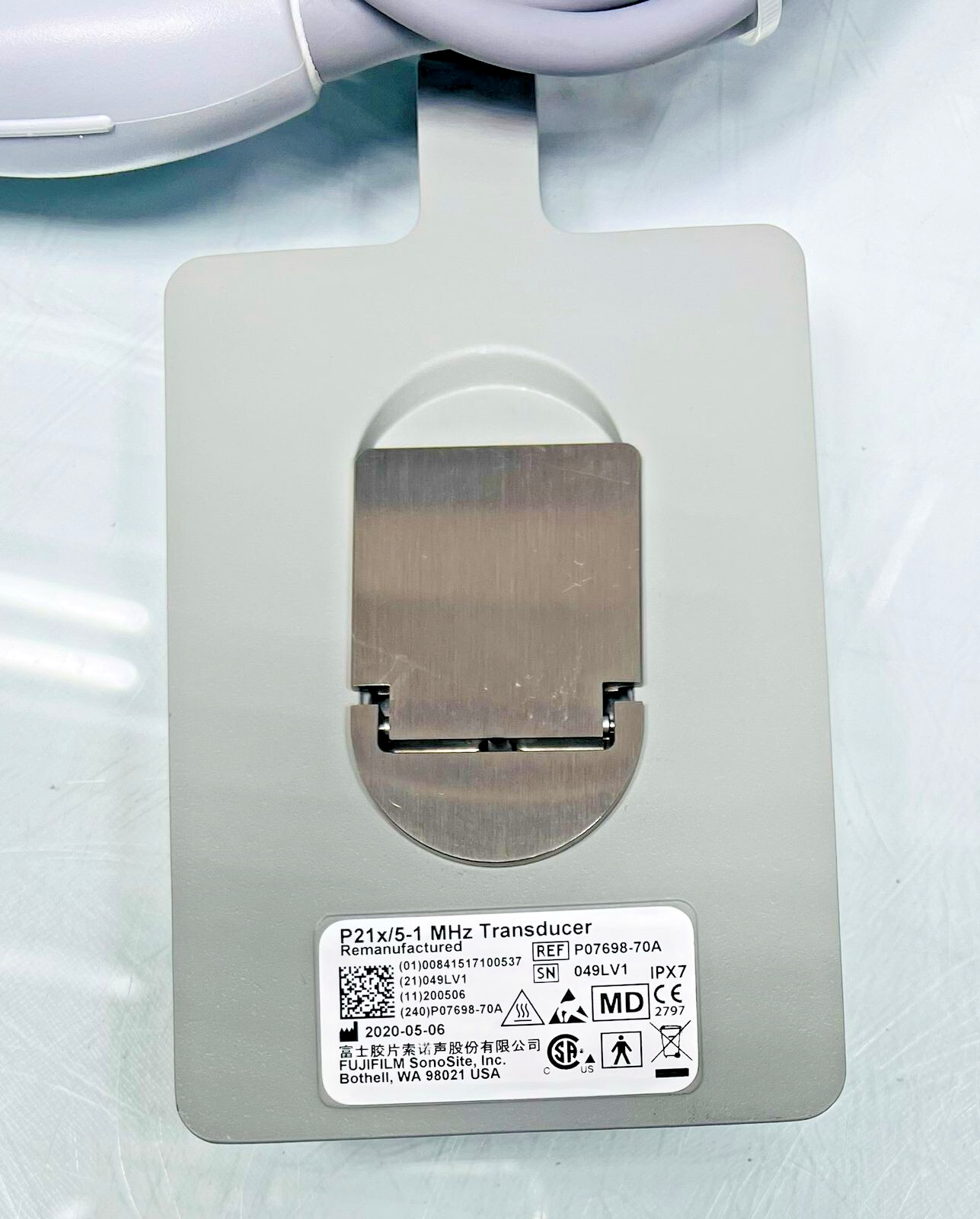 Sonosite P21x 5-1 MHz P07698-70A Transducer
