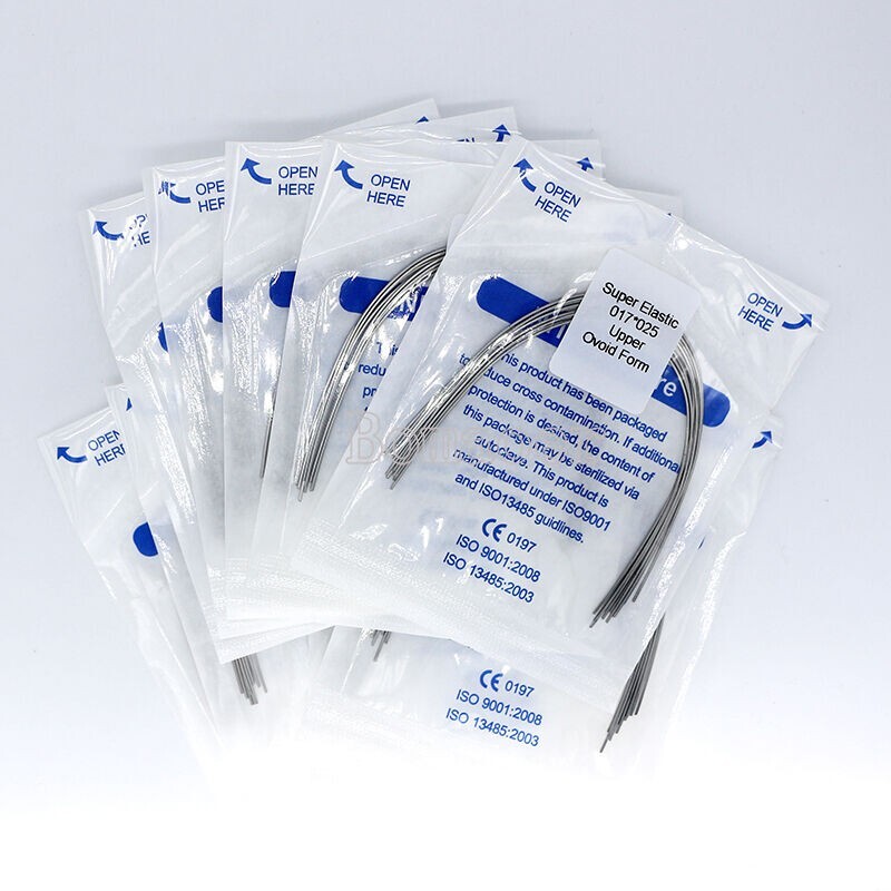 1 Pack Dental Orthodontic Super Elastic NI-TI Arch Rectangular Wire 17×25 Upper