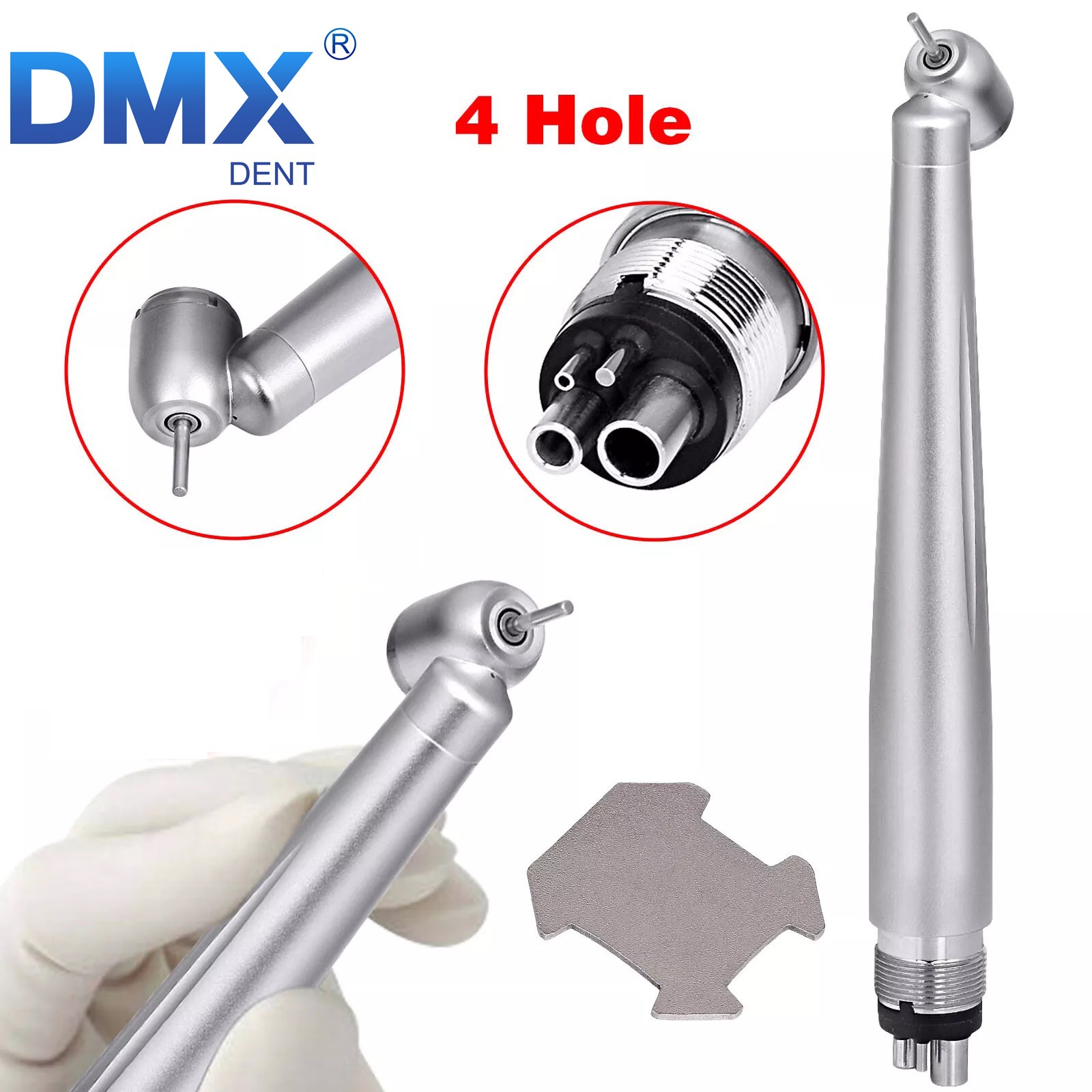Dental NSK style 45 Degree (LED 1:4.2) Surgical High Speed Handpiece 2/4Hole