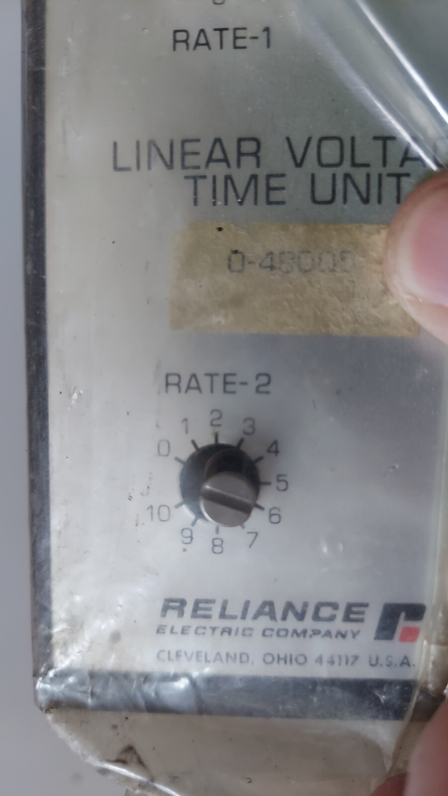 New Reliance Electric 0-49005 CardPak Linear Voltage Time Unit @!@