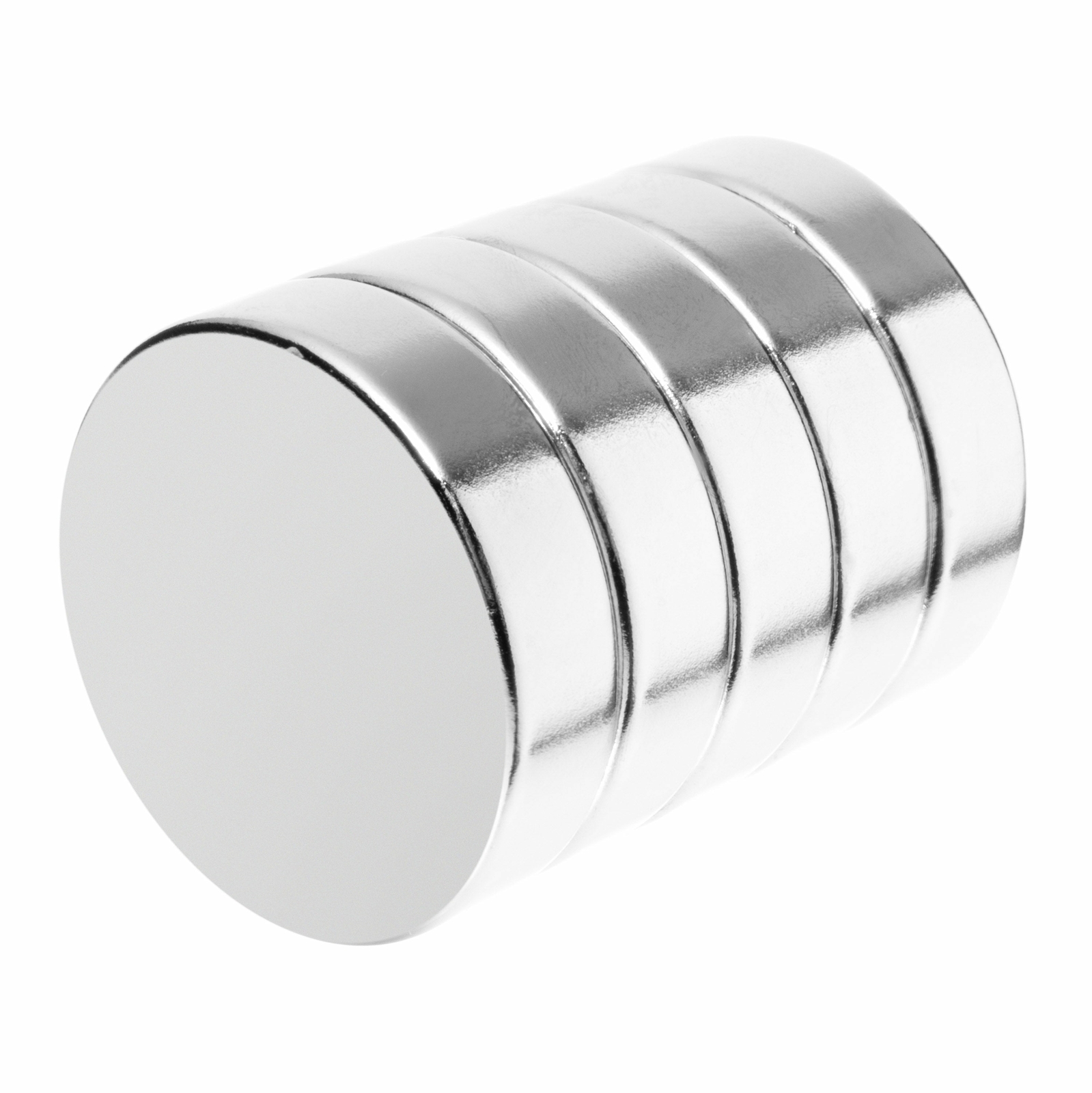 1 x 1/4 Inch Powerful Neodymium Rare Earth Disc Magnets N42 (5 Pack)
