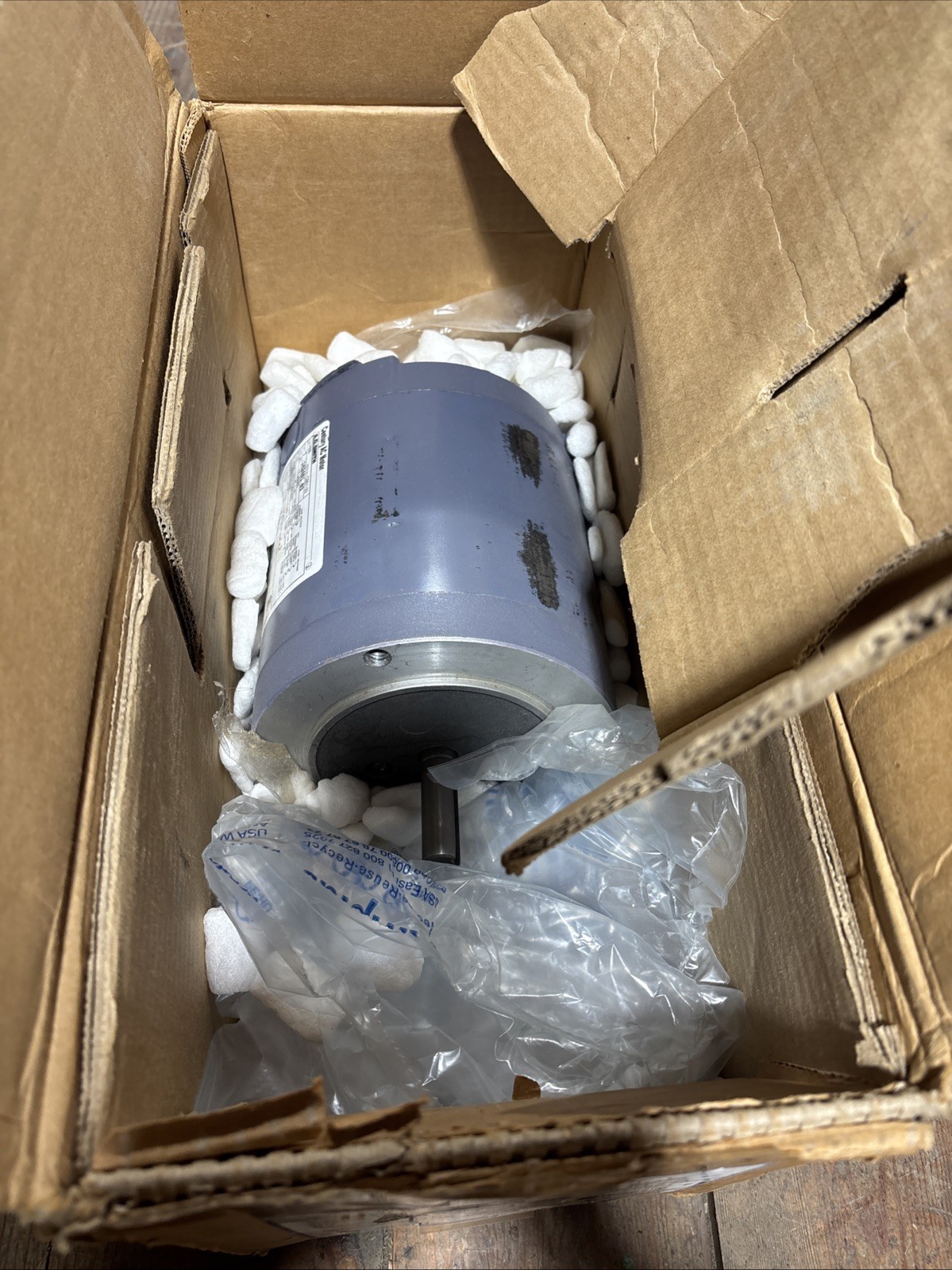 A.O. Smith/Century H256, 0.5HP, 3Ph, 200-230/460V, 1725/1425 RPM