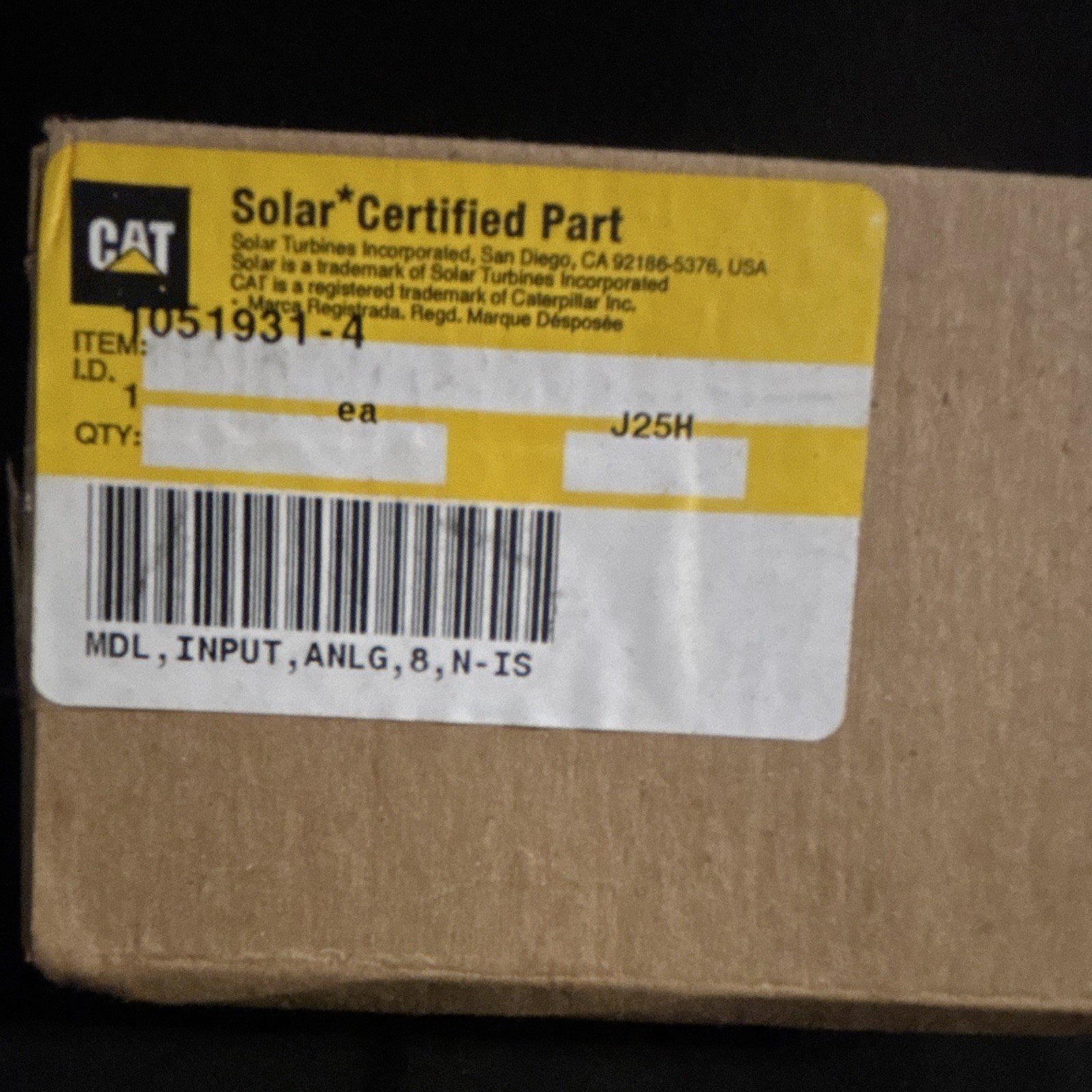 Allen-Bradley 1756-IF8 ControlLogix Platform Analog PLC Input I/O Module