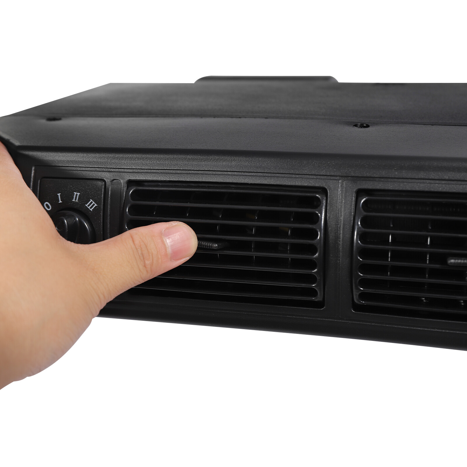 15.75*13.19*5.31in 80W 12V Black ABS Air Conditioning Evaporator W/ Drain Hose