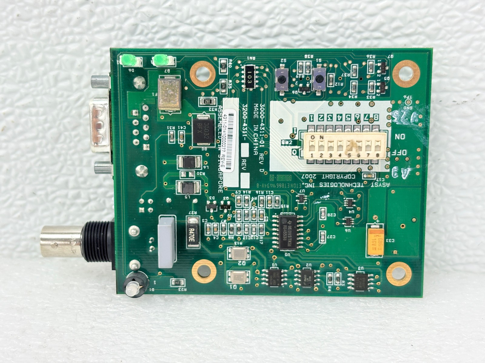 Asyst Technologies 4311-01 Circuit Port Board