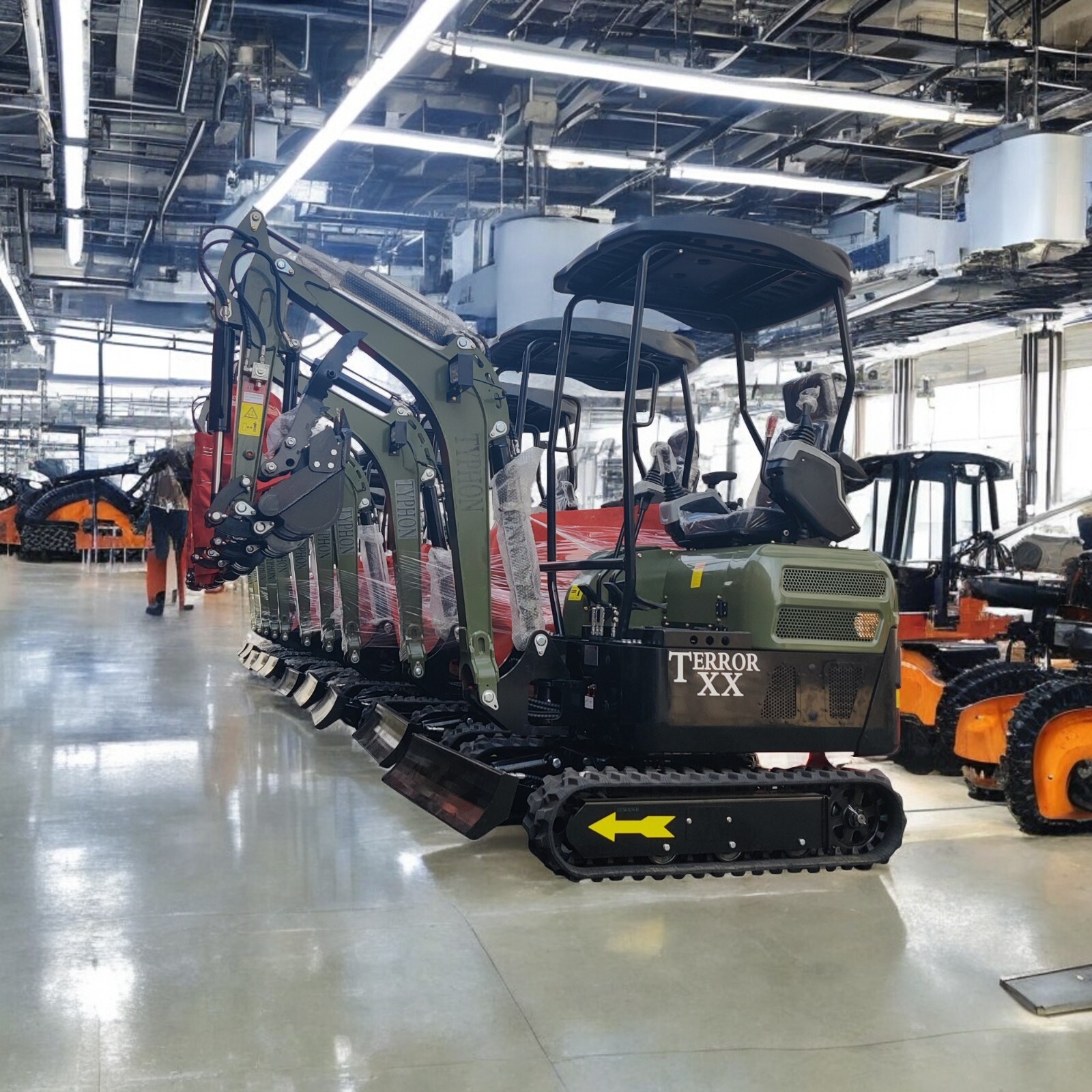 FREE SHIPPING 2025 2 Ton New Mini Excavator, KUBOTA D902 Diesel Engine 16 hpOpen