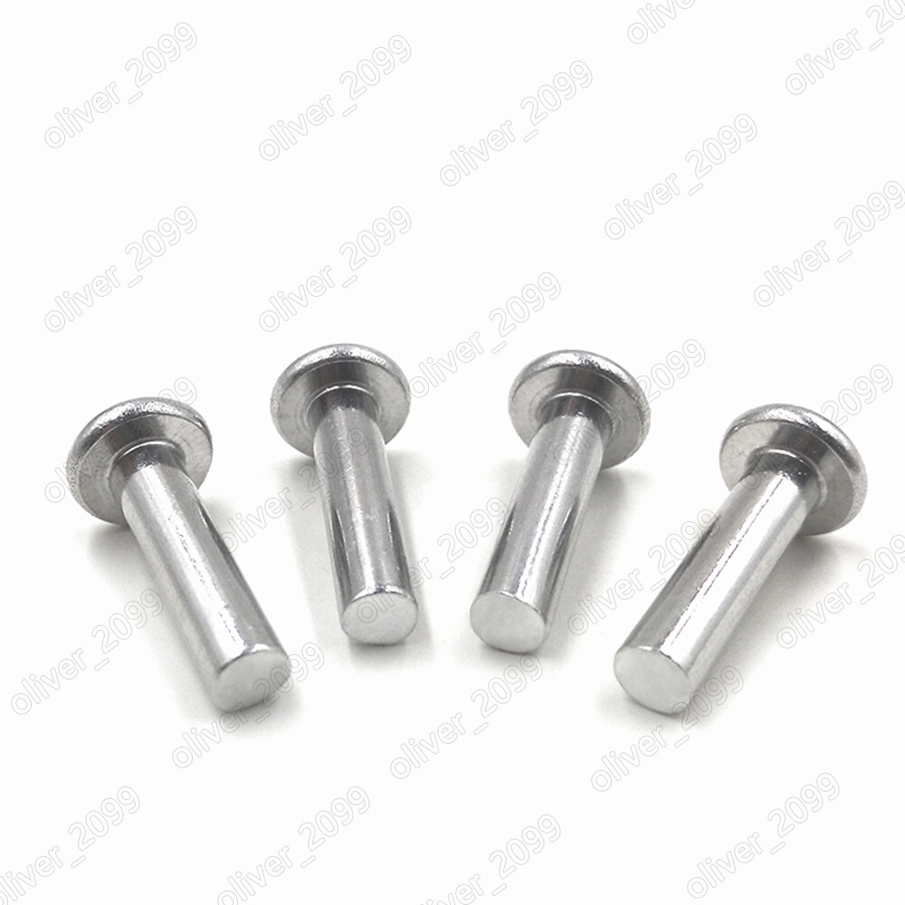 Aluminum 6061 Flat Head Rivets M3 M4 M5 M6