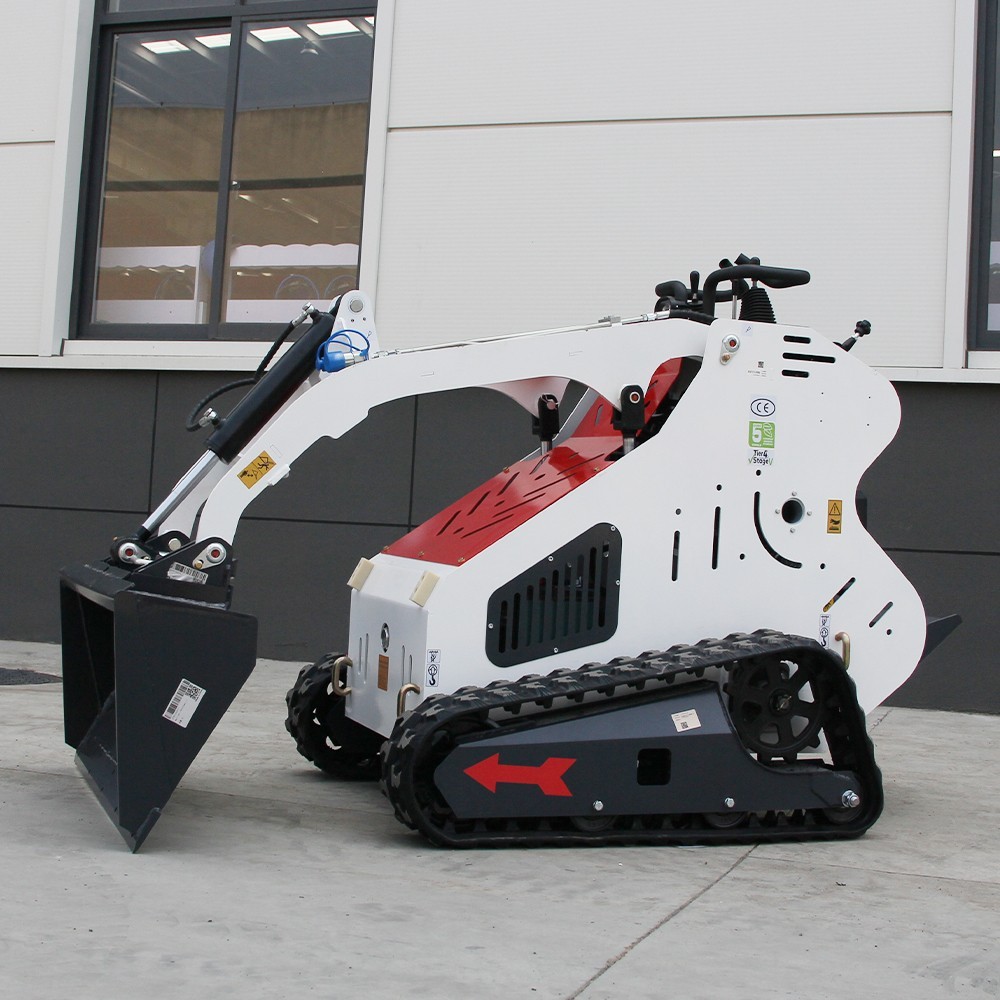 Upgrade Mini Skid Steer Loader 13.5HP Tracked Loader B&S Engine Pick Up USA 2026
