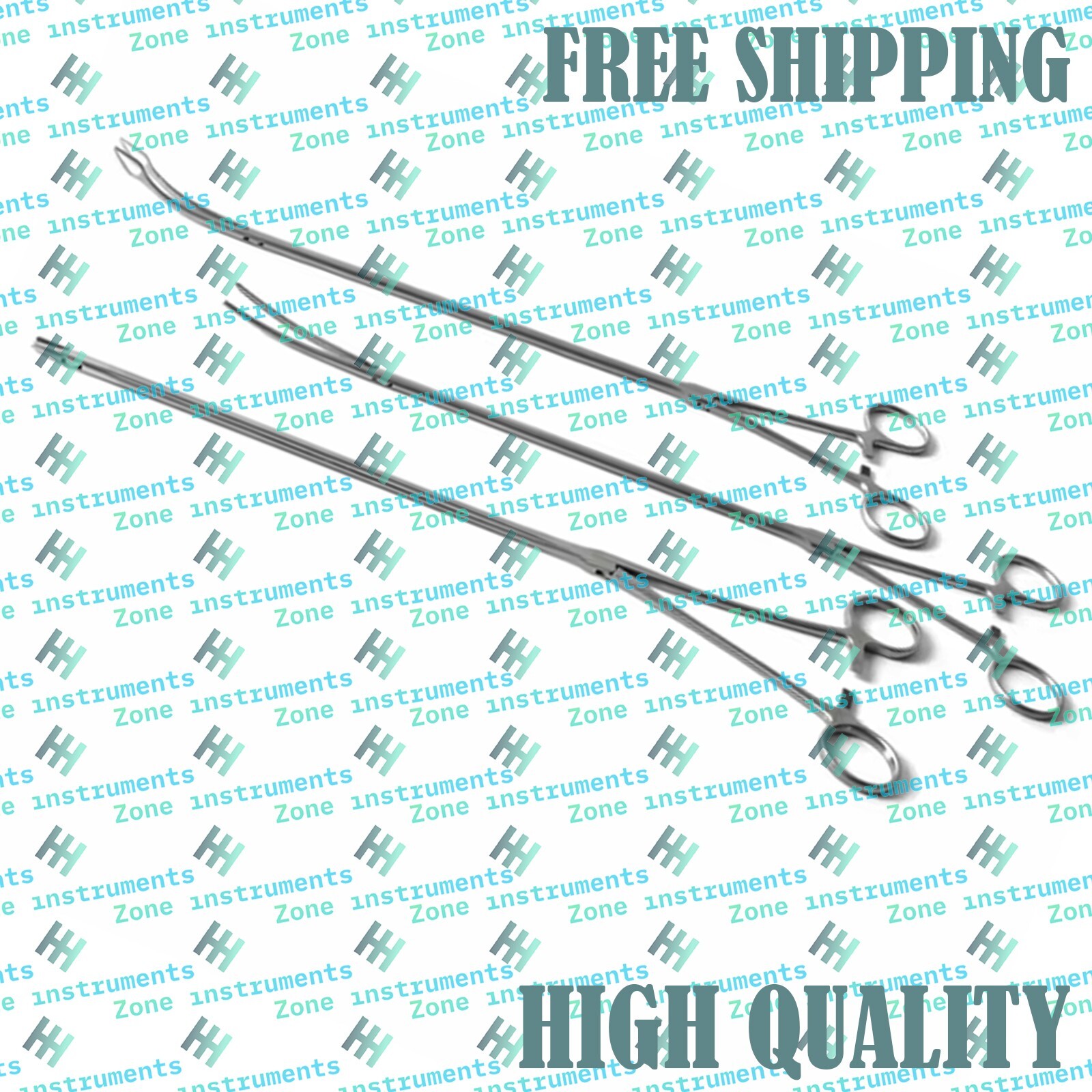 3pcs Medical Surgical Thoracoscopic Instruments, Thoracic Surgery Instruments
