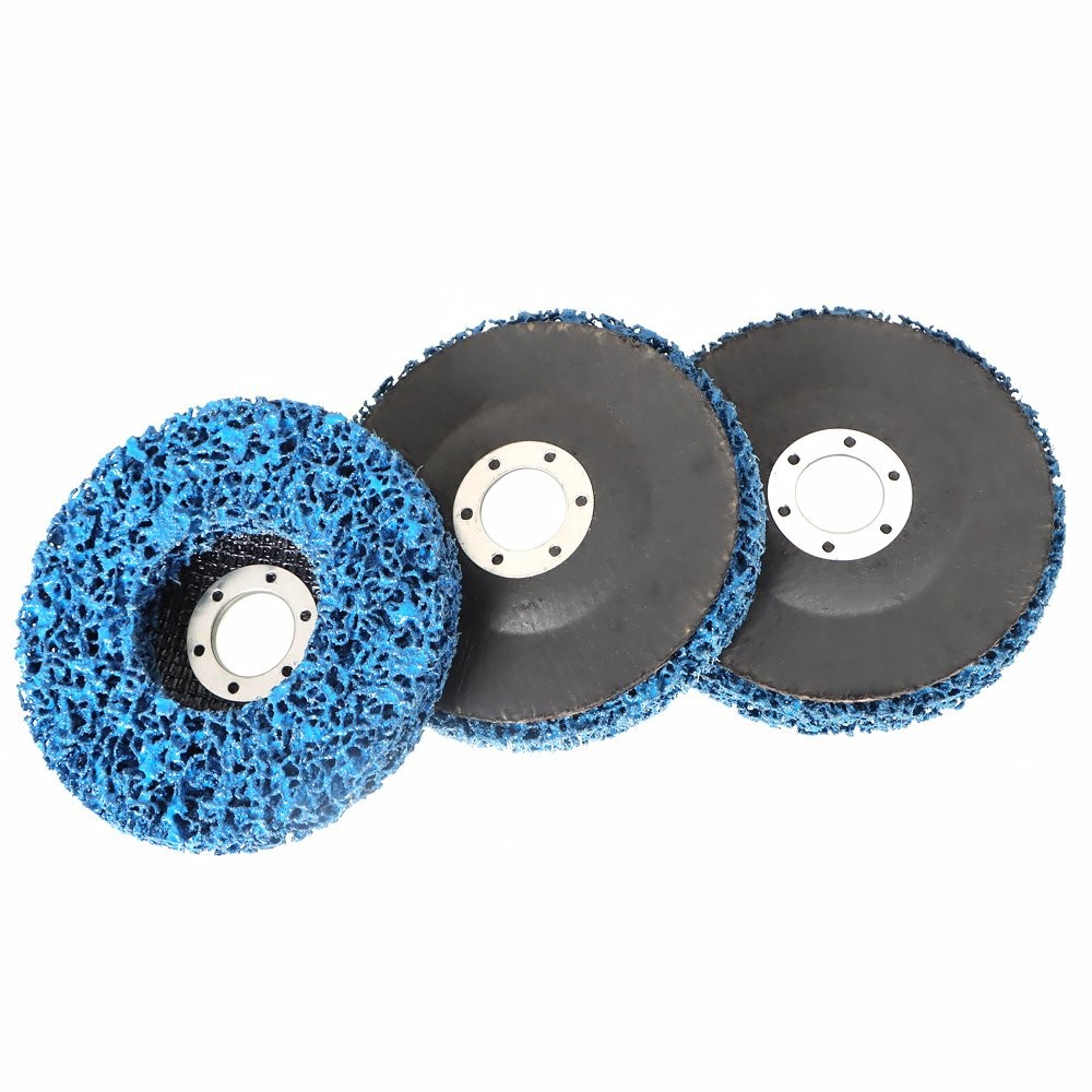 10 Piece 4.5” Poly Strip Disc Wheel Paint Rust Removal Clean Angle Grinder New