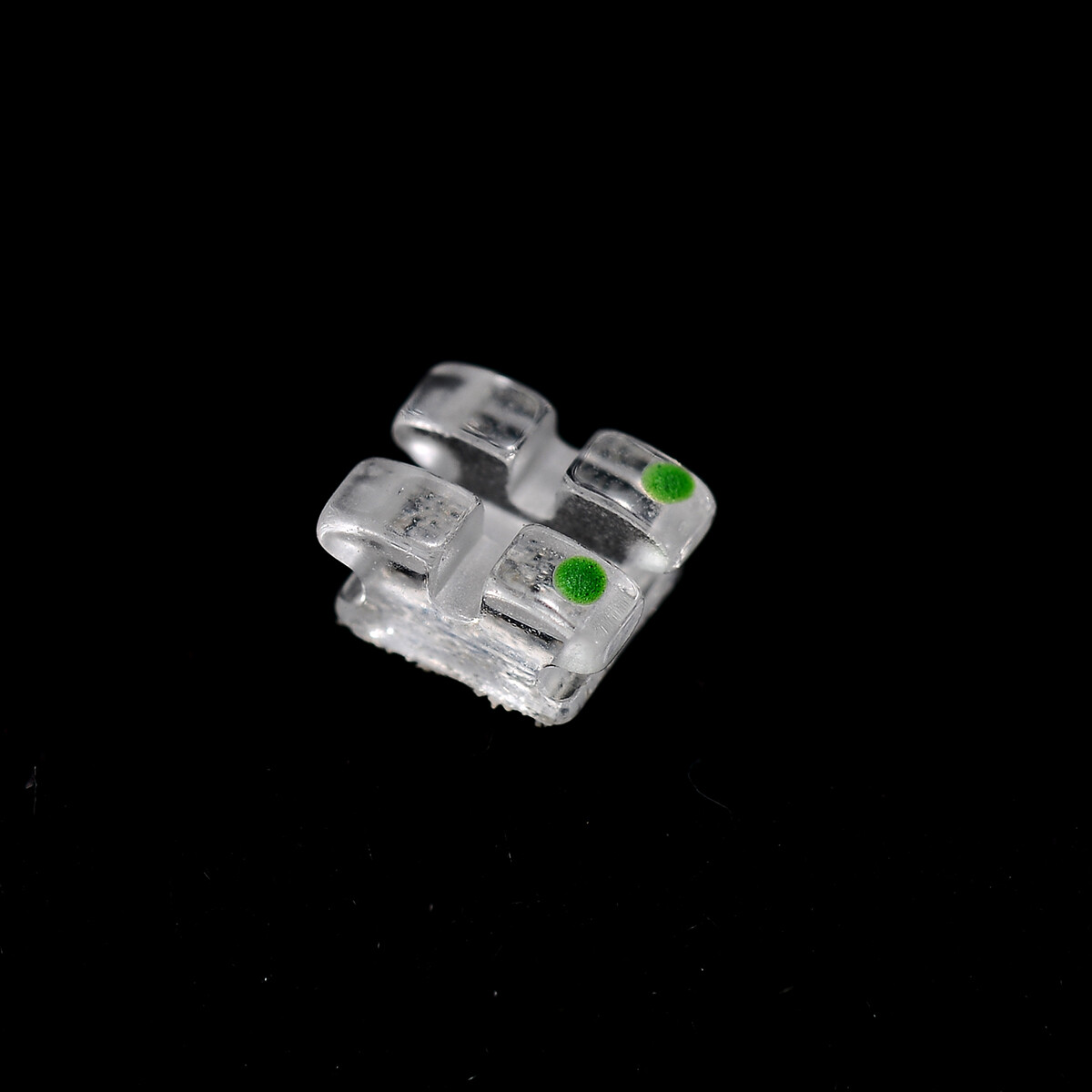 Dental Orthodoncia Ceramic Brackets Self ligating Monocrystalline Sapphire Brace
