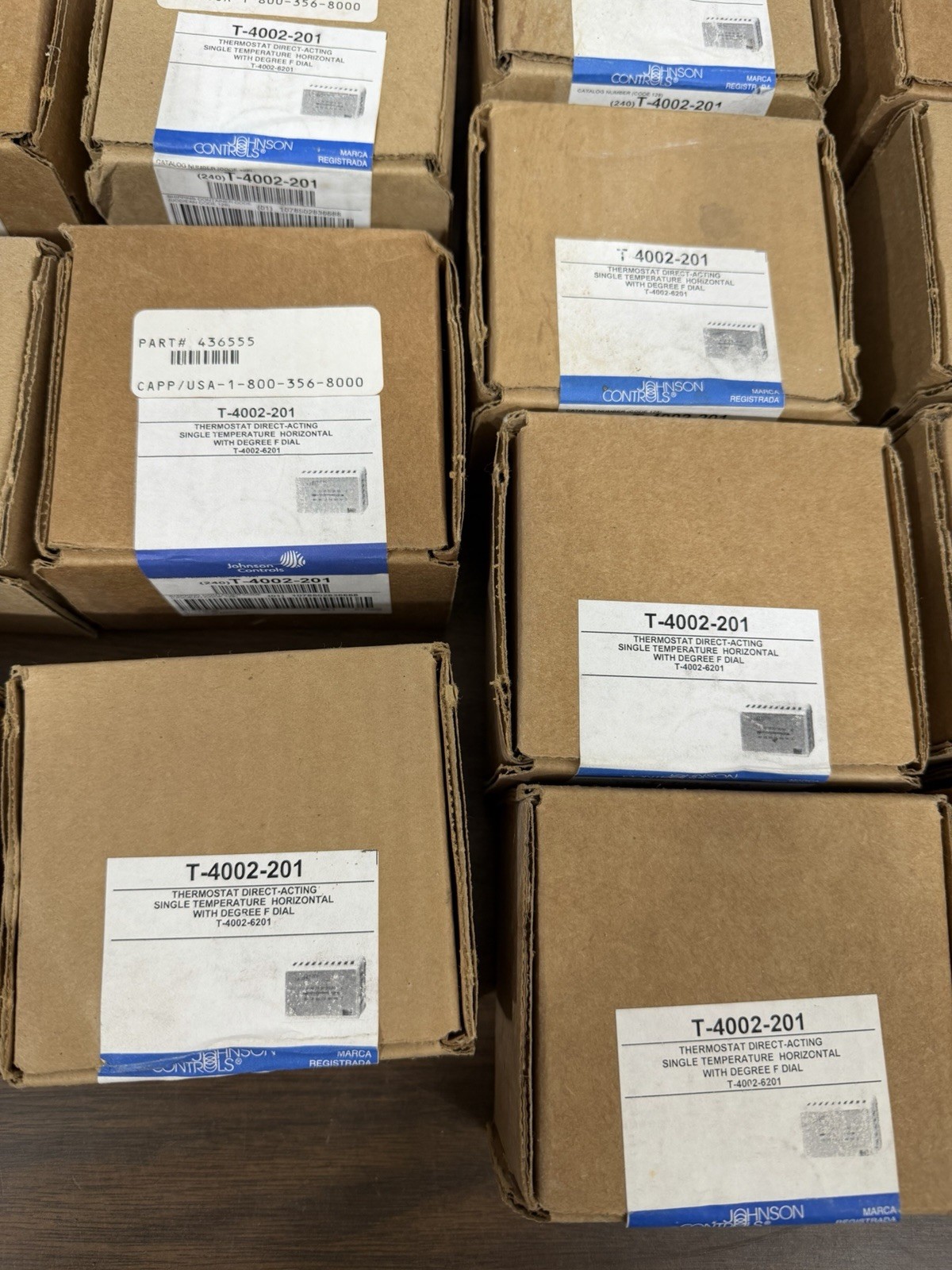Johnson Controls T-4002-201 Thermostat, Single Temperature, Heating (PRICE FOR 1