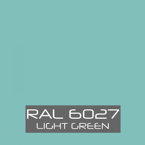 RAL 6027 Light Green Powder Coating Paint – New 1LB
