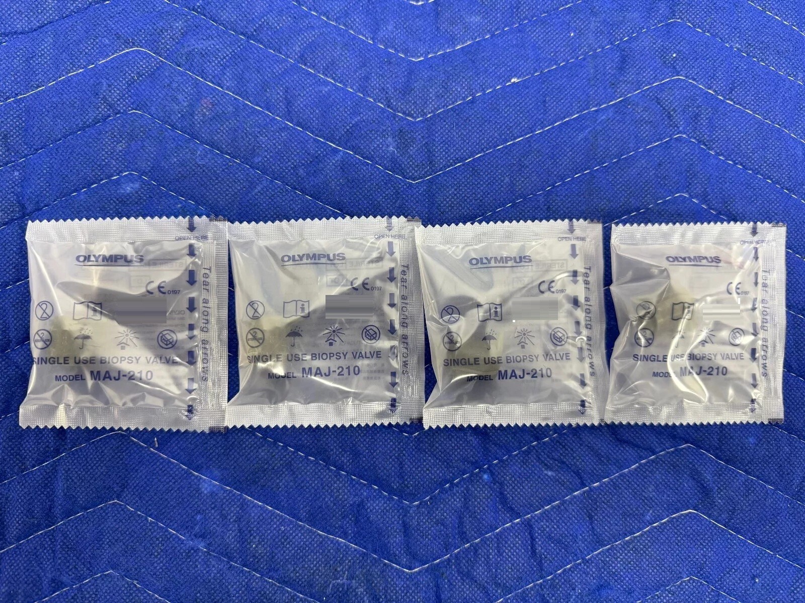 OLYMPUS MAJ-210 Single Use Biopsy Valve, (FOUR UNITS), OEM & NEW!!!