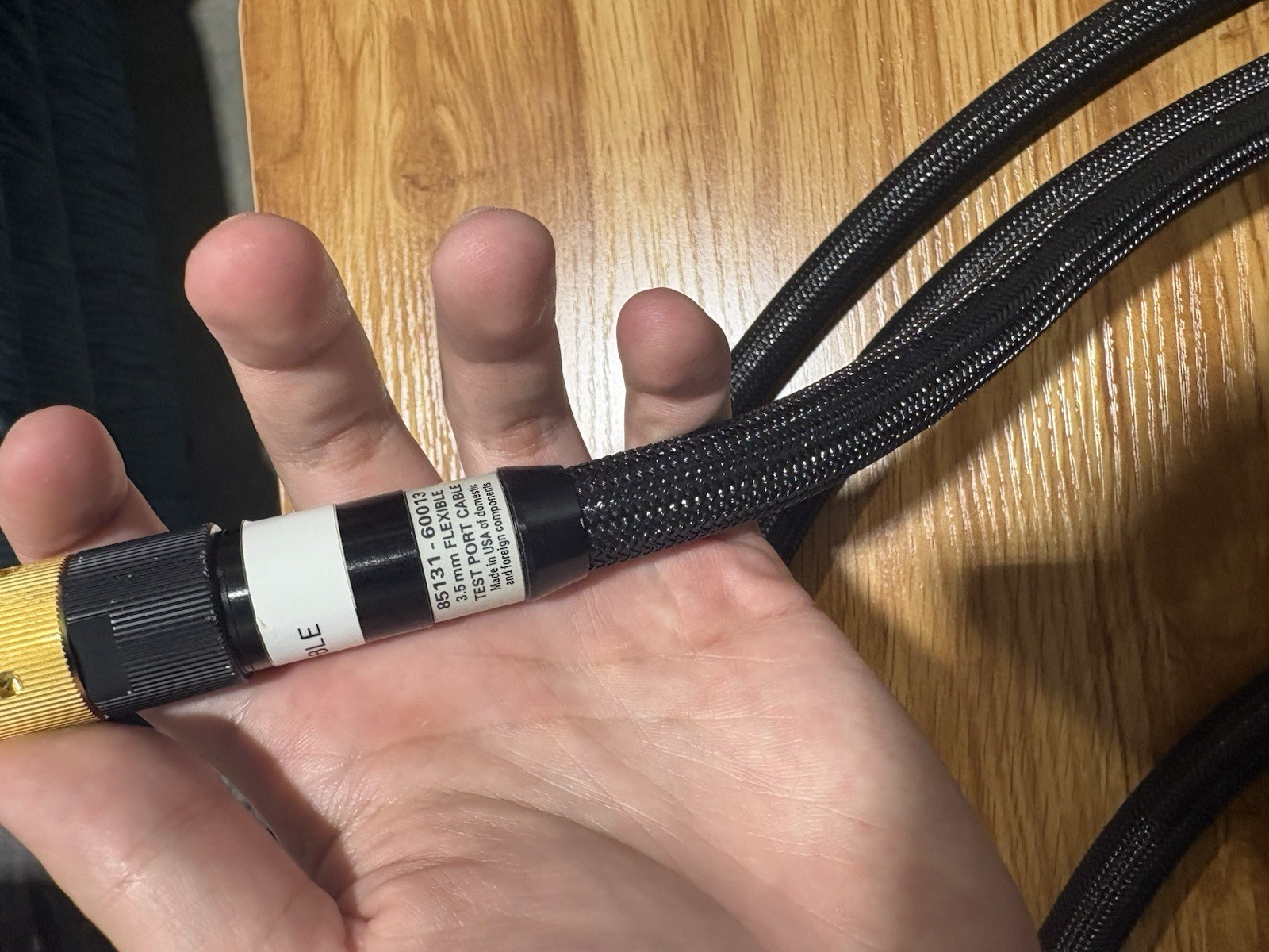 HP Agilent 85131-60013 and 85131-60012 3.5mm Flexible Test Port Cable