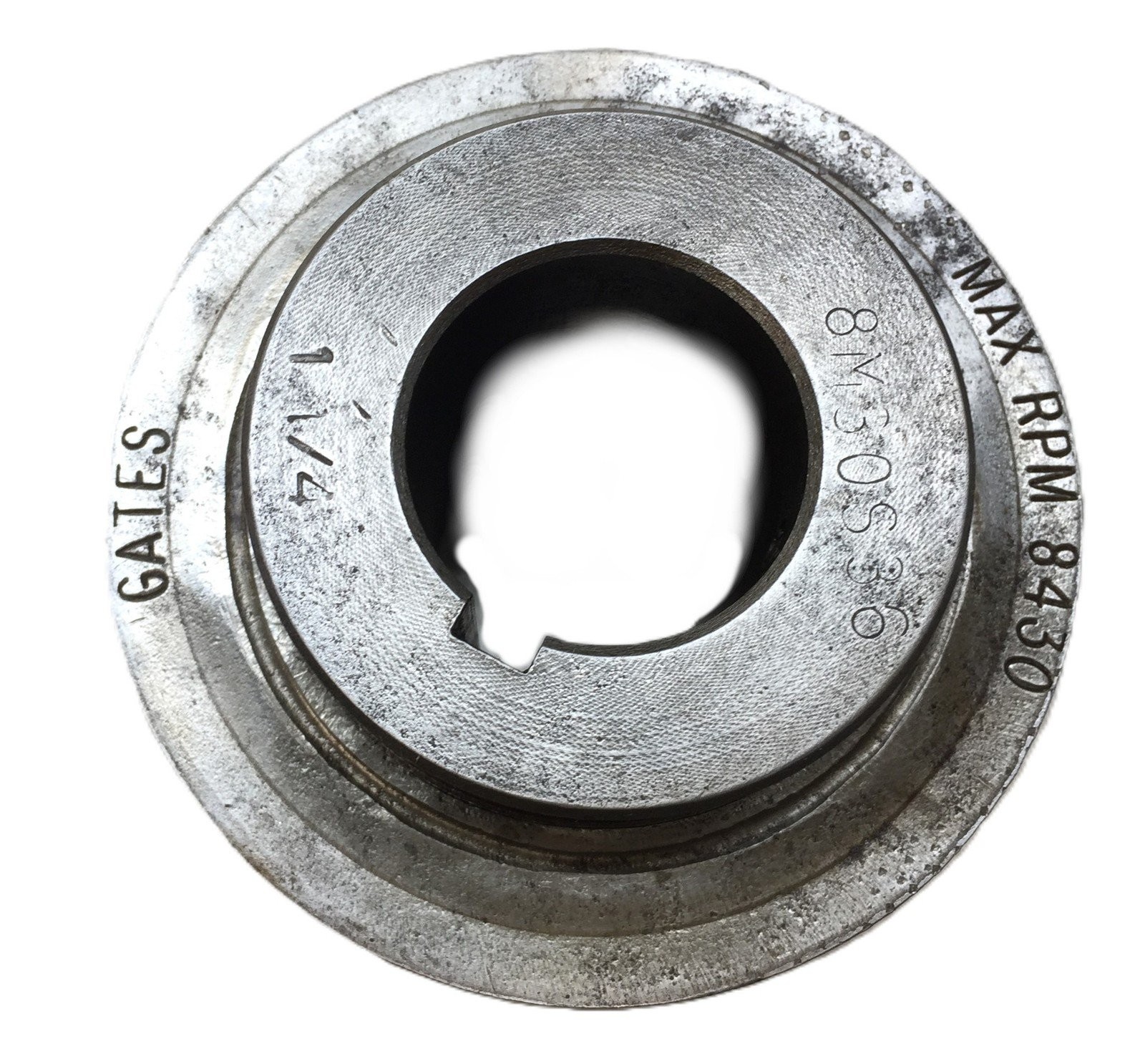 Gates Belt-Driven Timing Pulley 8M30S36 w/1.25″ Bore USED