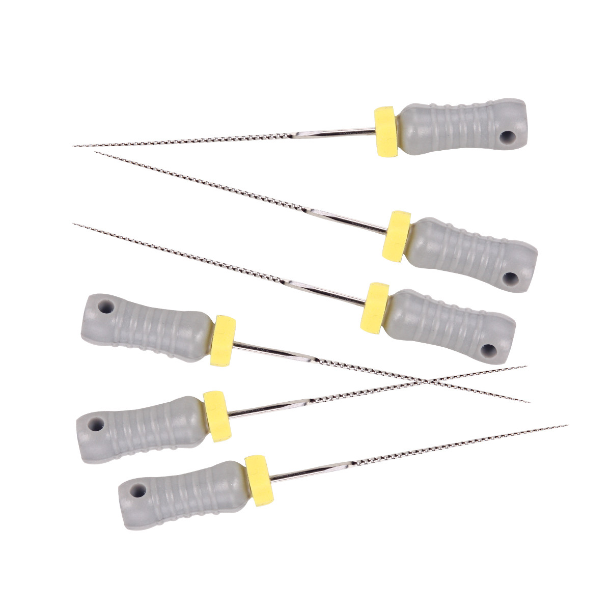 Dental Root Endodontic File Hand Use K-Files 25mm/21mm Stainless Steel 6pcs/box