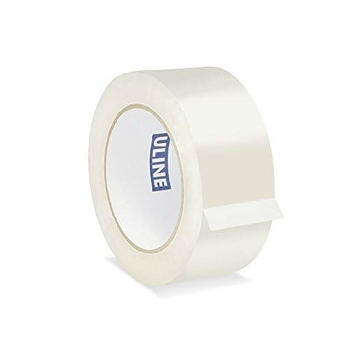 ULINE Industrial Shipping & Packing 2 Inches Width x 110 Yards Length, Clear