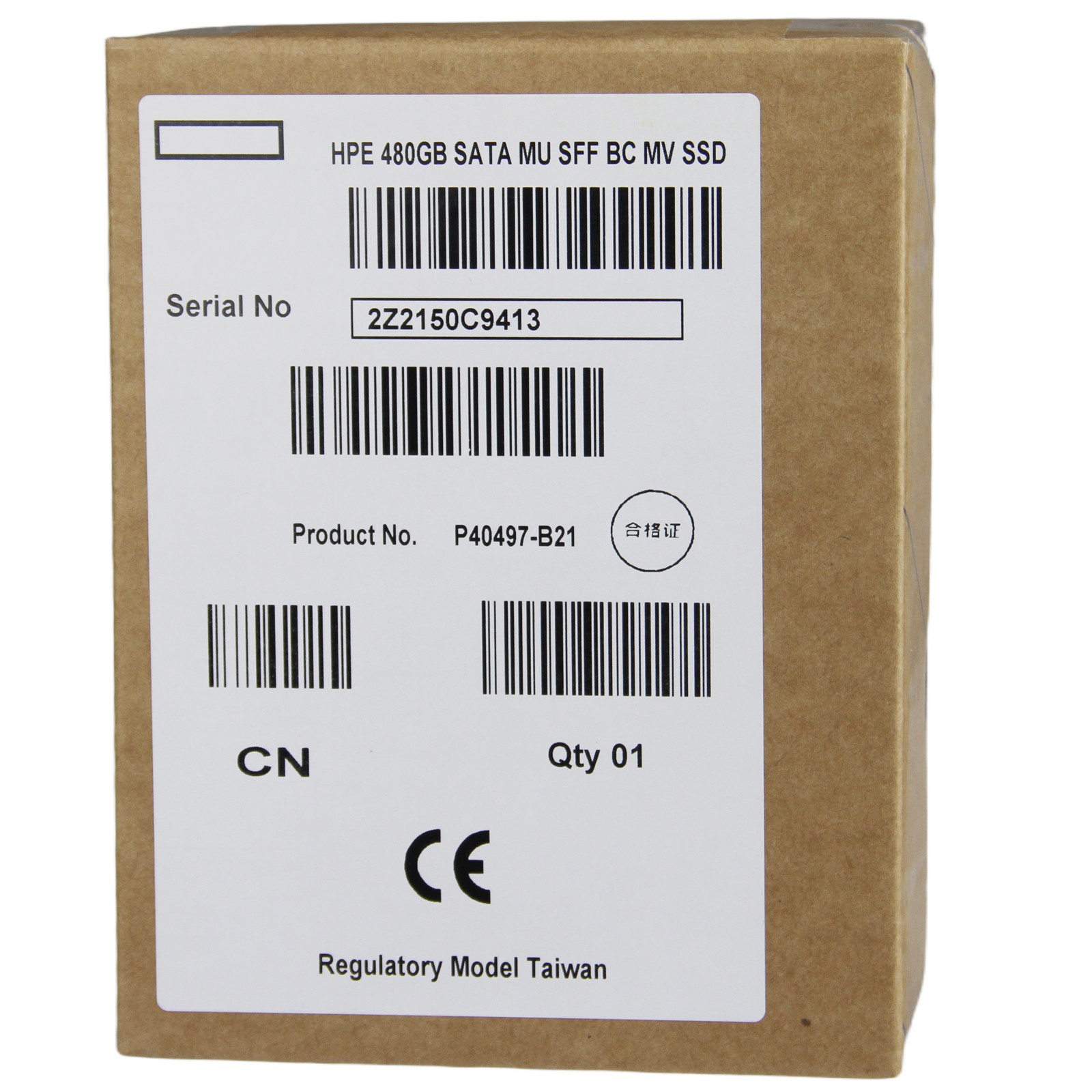 P40497-B21 P41522-001 HPE 480GB 2.5″ SATA 6G SSD Gen10 Plus V2 Solid State Drive