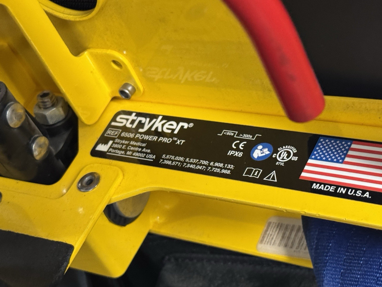 Stryker Power Pro XT 6506 EMT Ambulance Stretcher Cot Gurney – Tested / Warranty