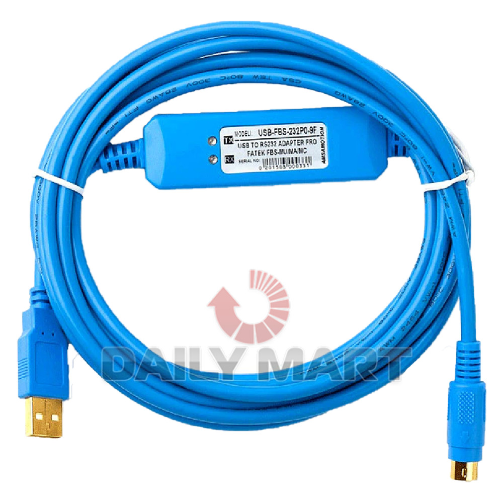 New In Box USB-FBS-232P0-9F PLC Programming Cable for Fatek Facon