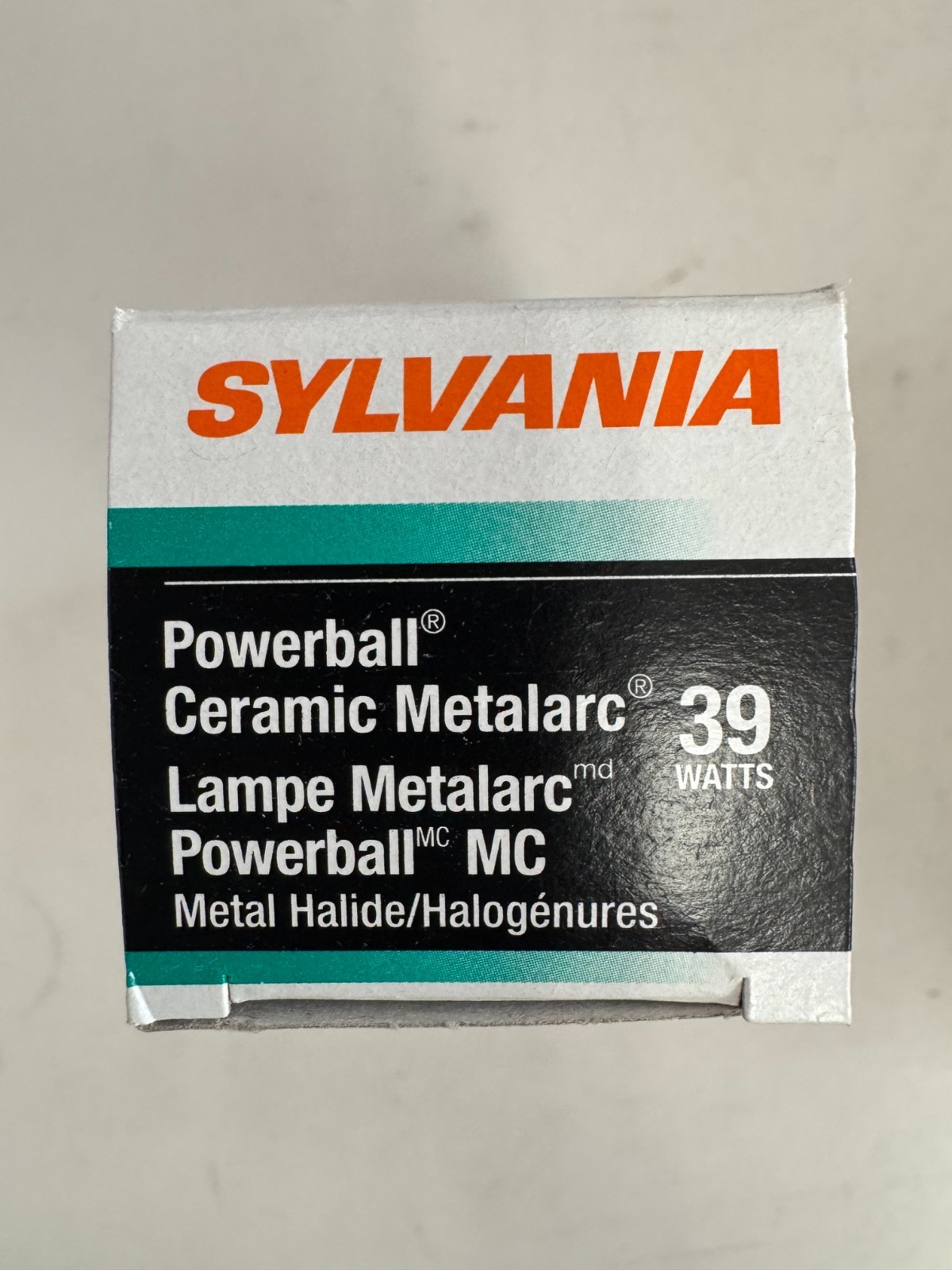 12 Piece Sylvania 64963 MC39T6/U/G12/930 39W T6 Clear G12 Ceramic HID 3000K