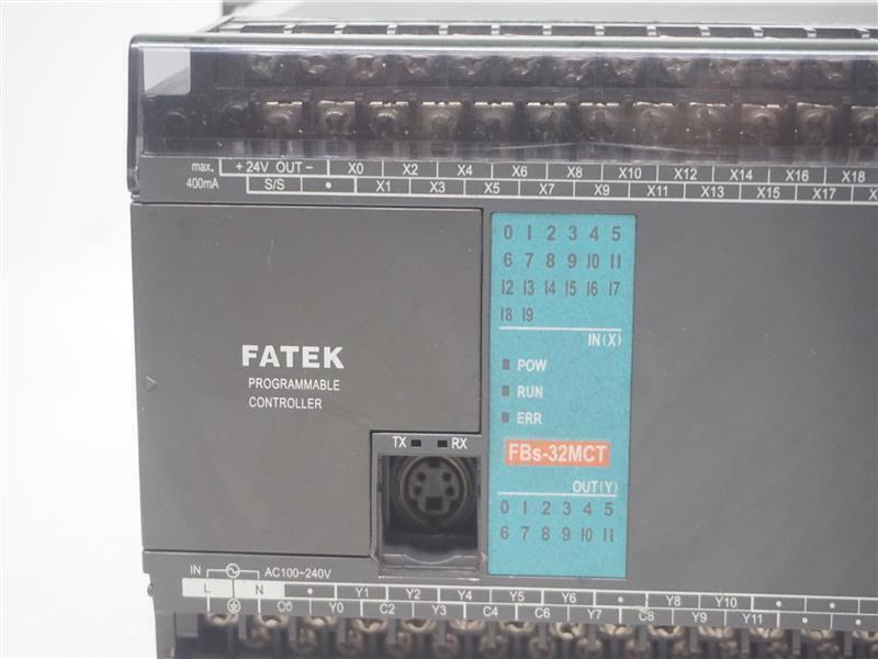 Fatek FBS-32MCT FBS32MCT Programmable Controller w/ Missing Cover Fast Shipping