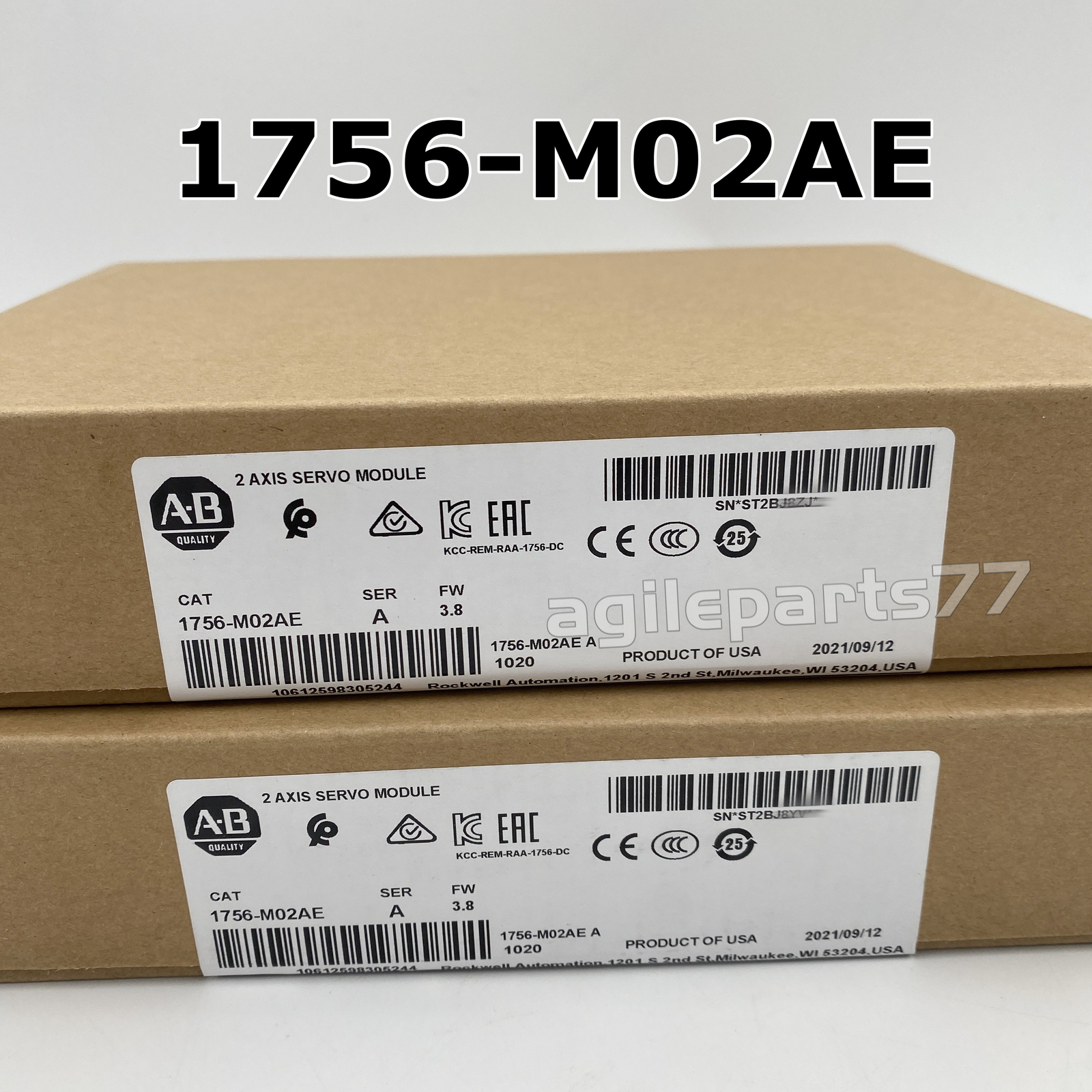 1756-M02AE AB ControlLogix 2-Axis Analog Servo Module 2023 New factory Sealed TX