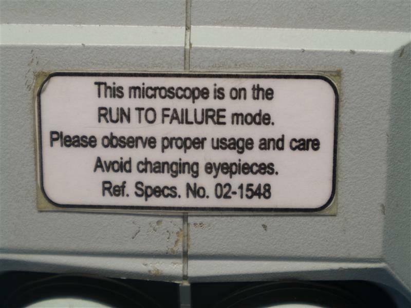 SZ3060 Microscope Head w/ Breakage AS IS