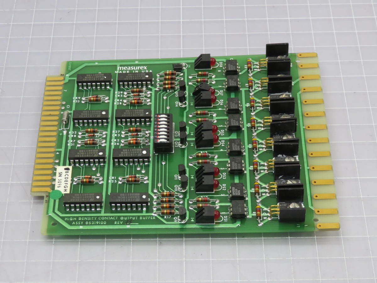 MEASUREX 05319100 04319100 CPU/CONTROL BOARD T217252