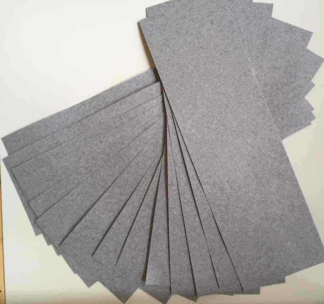 15 Pcs Plain Fish Paper 0.010″ x 3″ x 12″ Battery LIGHT COLOR Fishpaper Buy USA