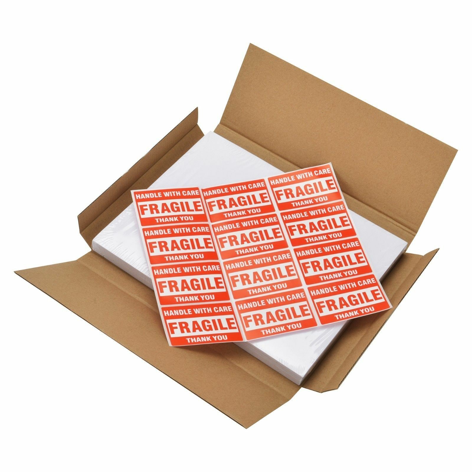 Shipping Labels 8.5x11Full Sheet & 8.5×5.5 half sheet Self Adhesive 2 Per Sheet